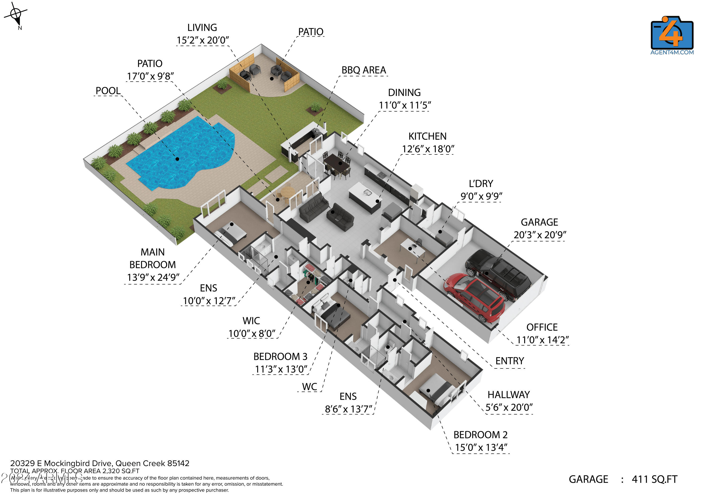 20329 E MOCKINGBIRD Drive