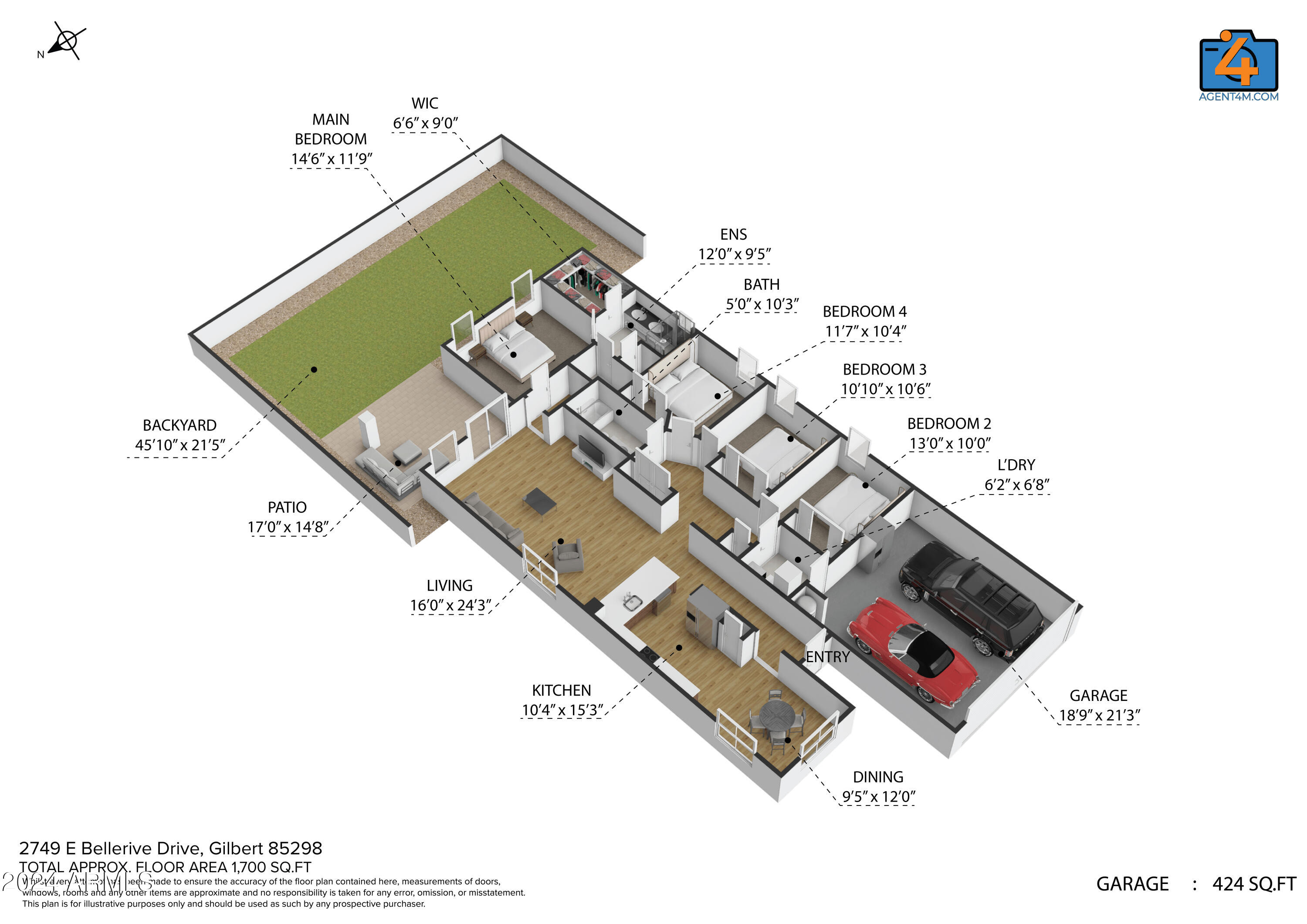 2749 E BELLERIVE Drive