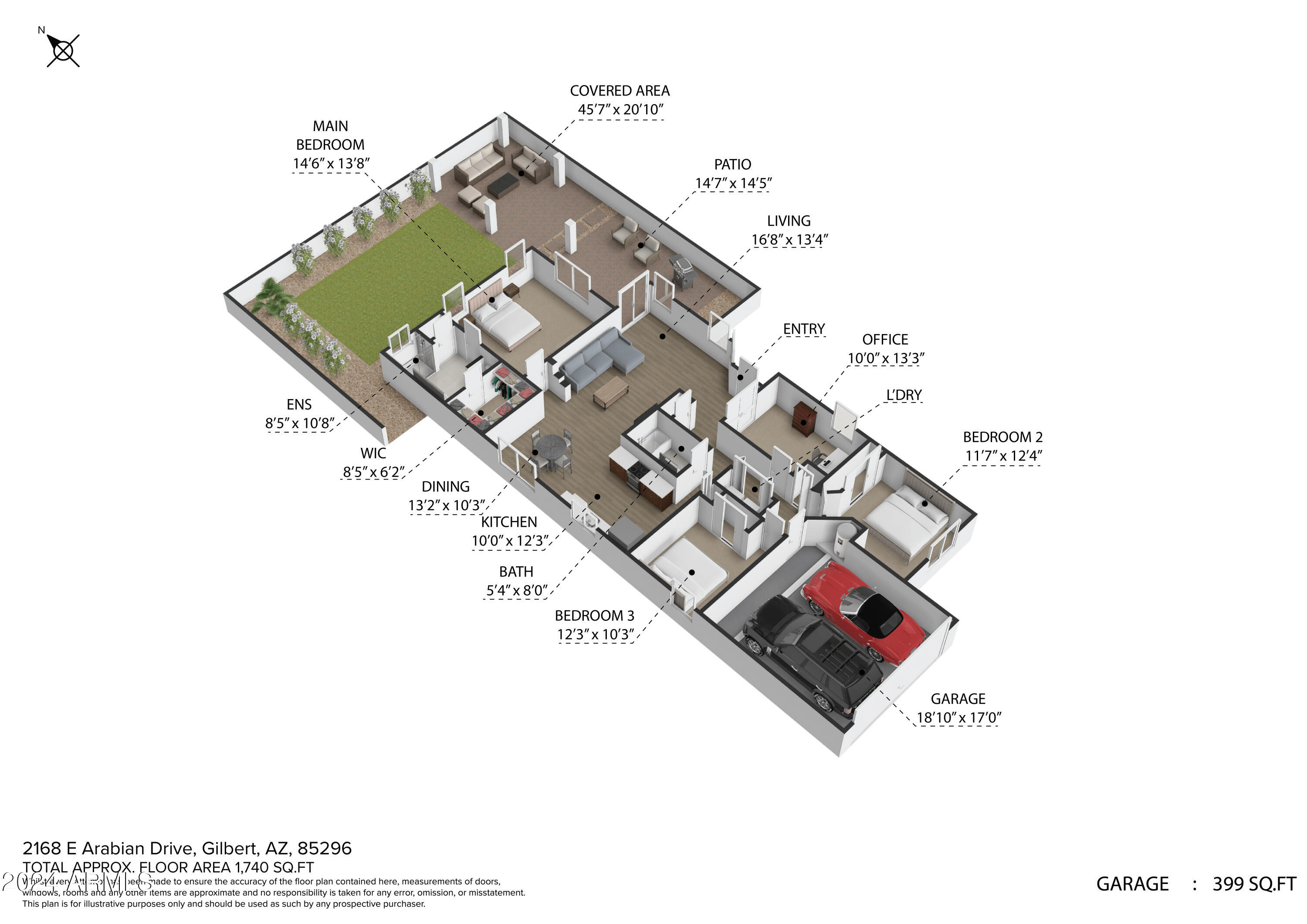 2168 E ARABIAN Drive