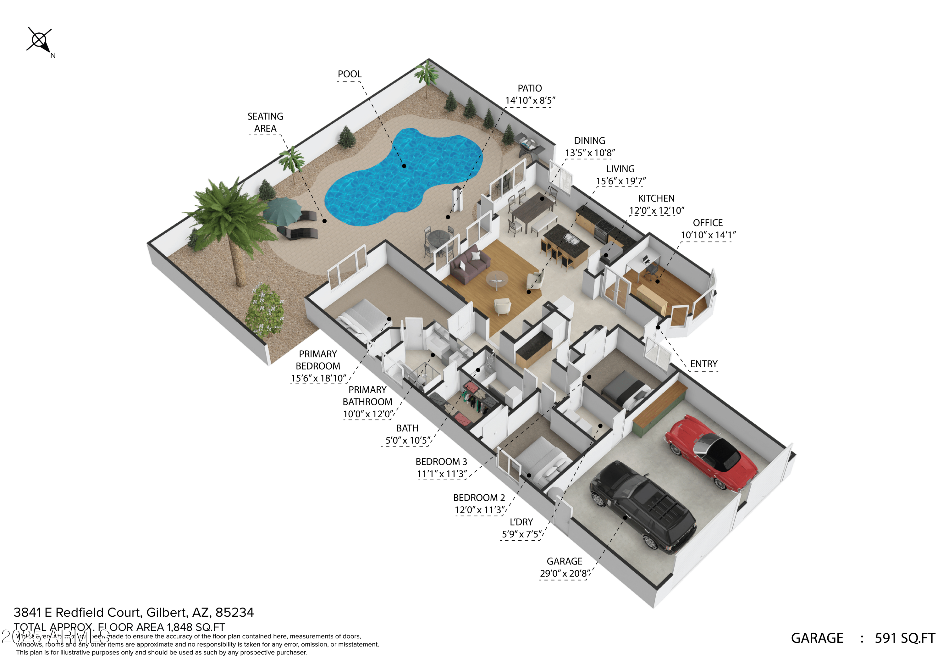 3841 E REDFIELD Court