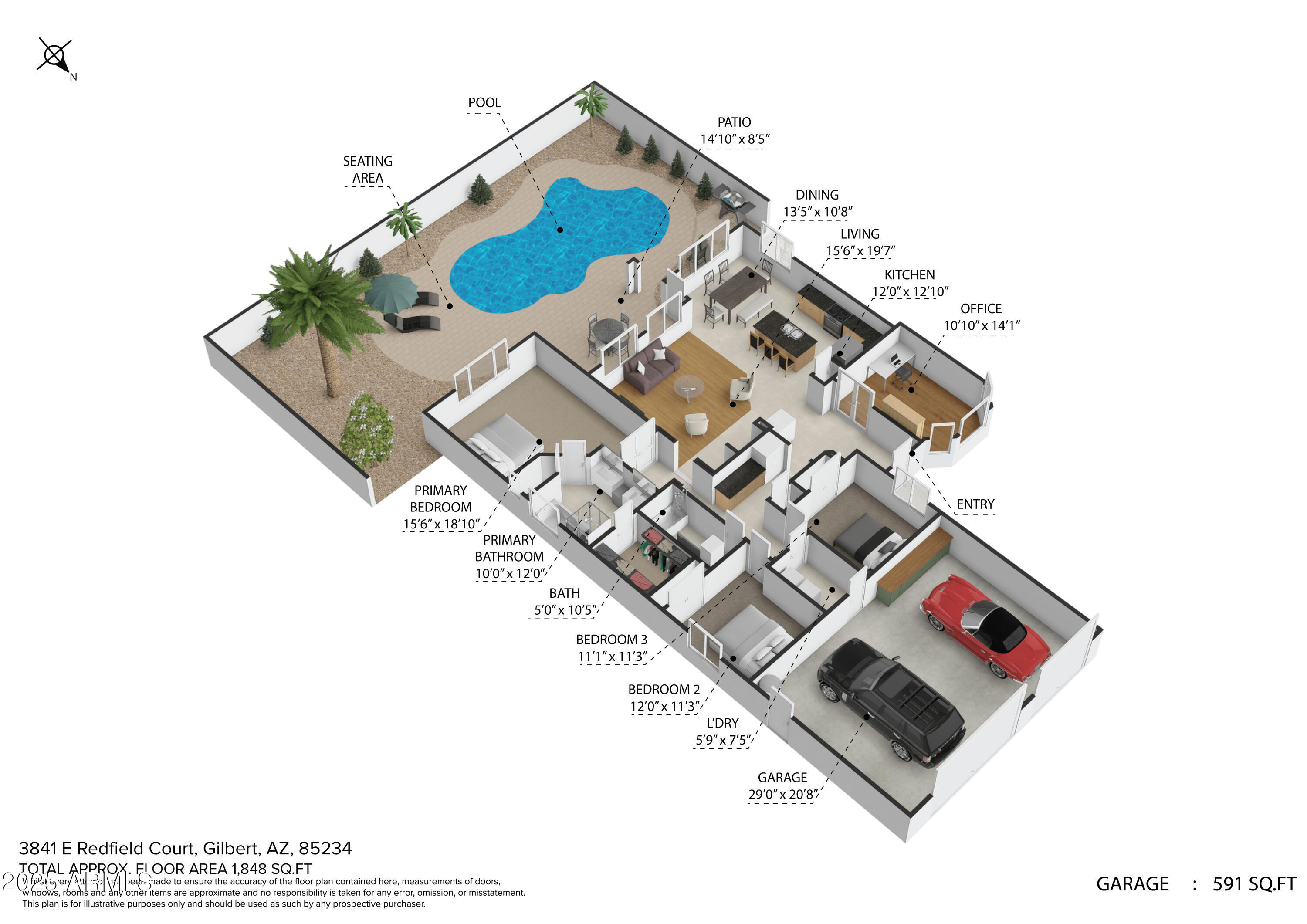 3841 E REDFIELD Court