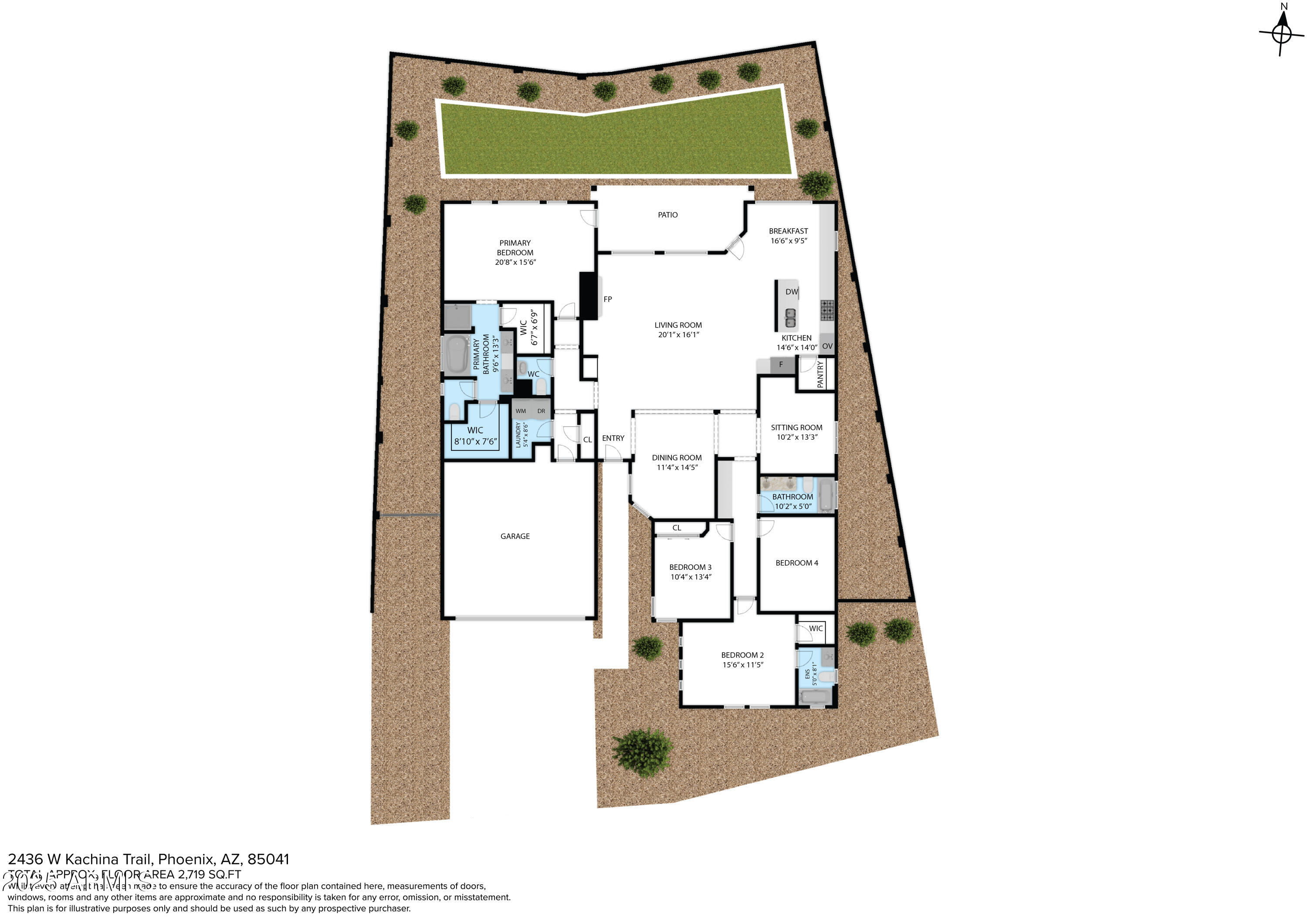 2436 W KACHINA Trail