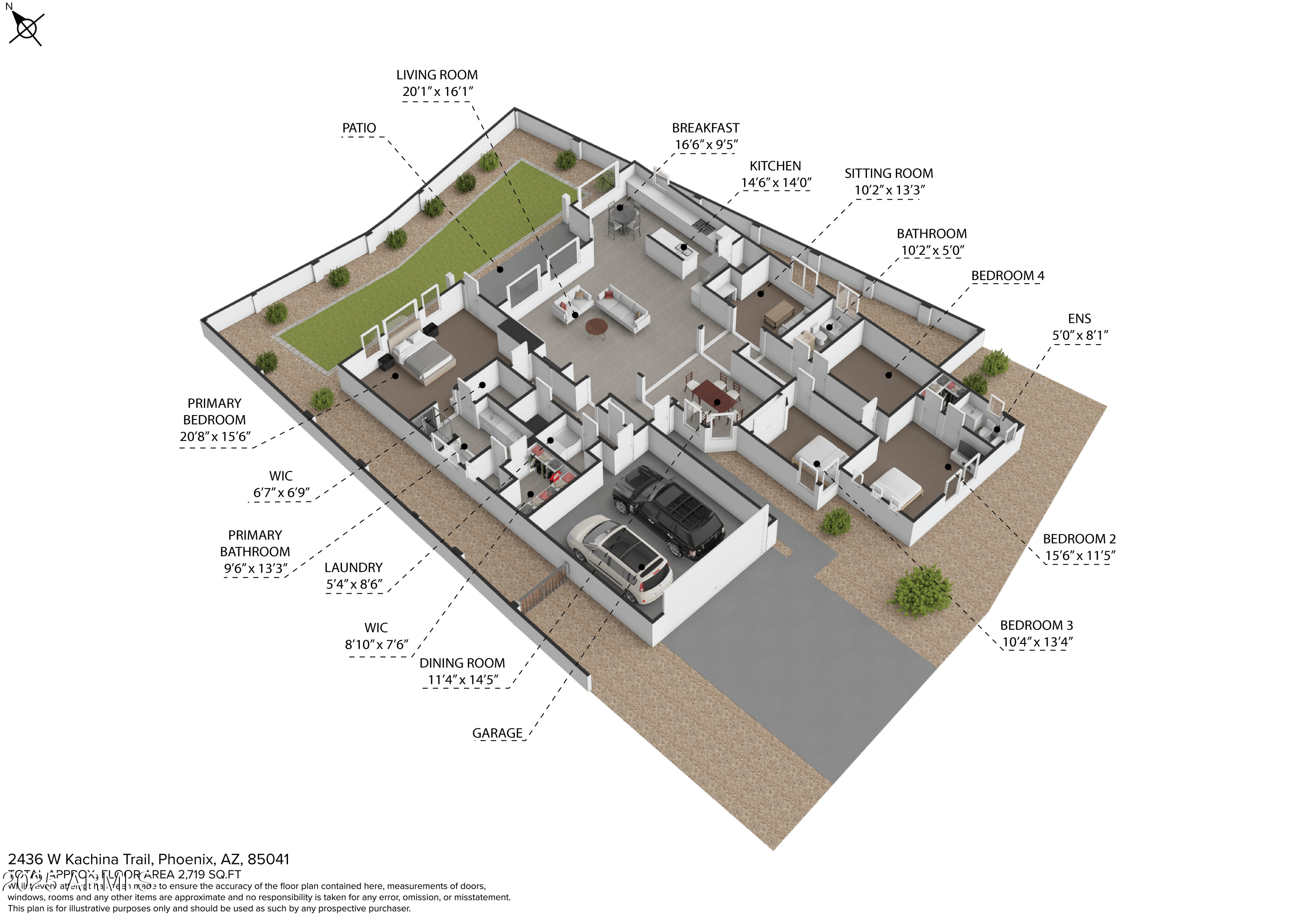 2436 W KACHINA Trail