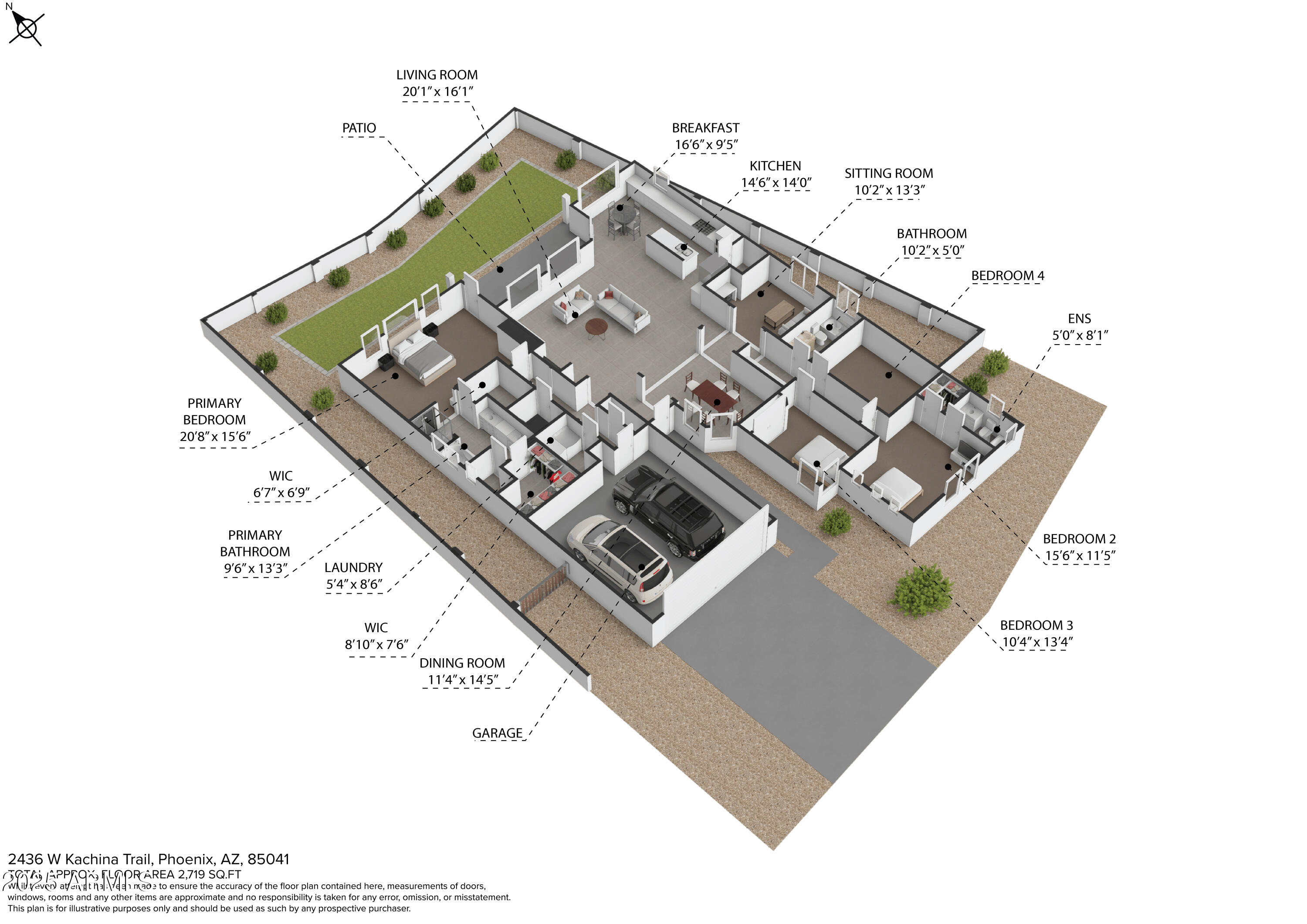 2436 W KACHINA Trail