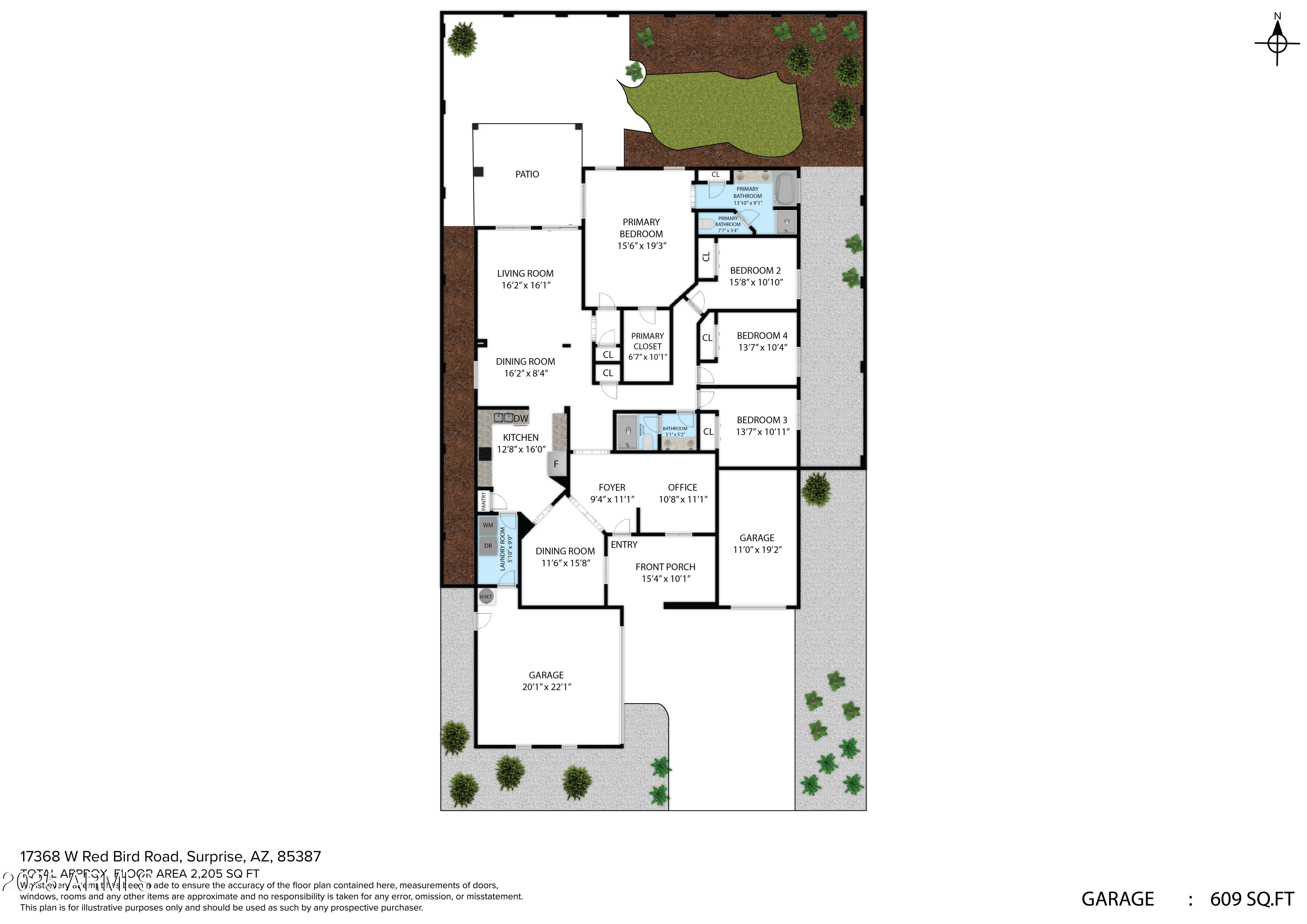 17368 W RED BIRD Road