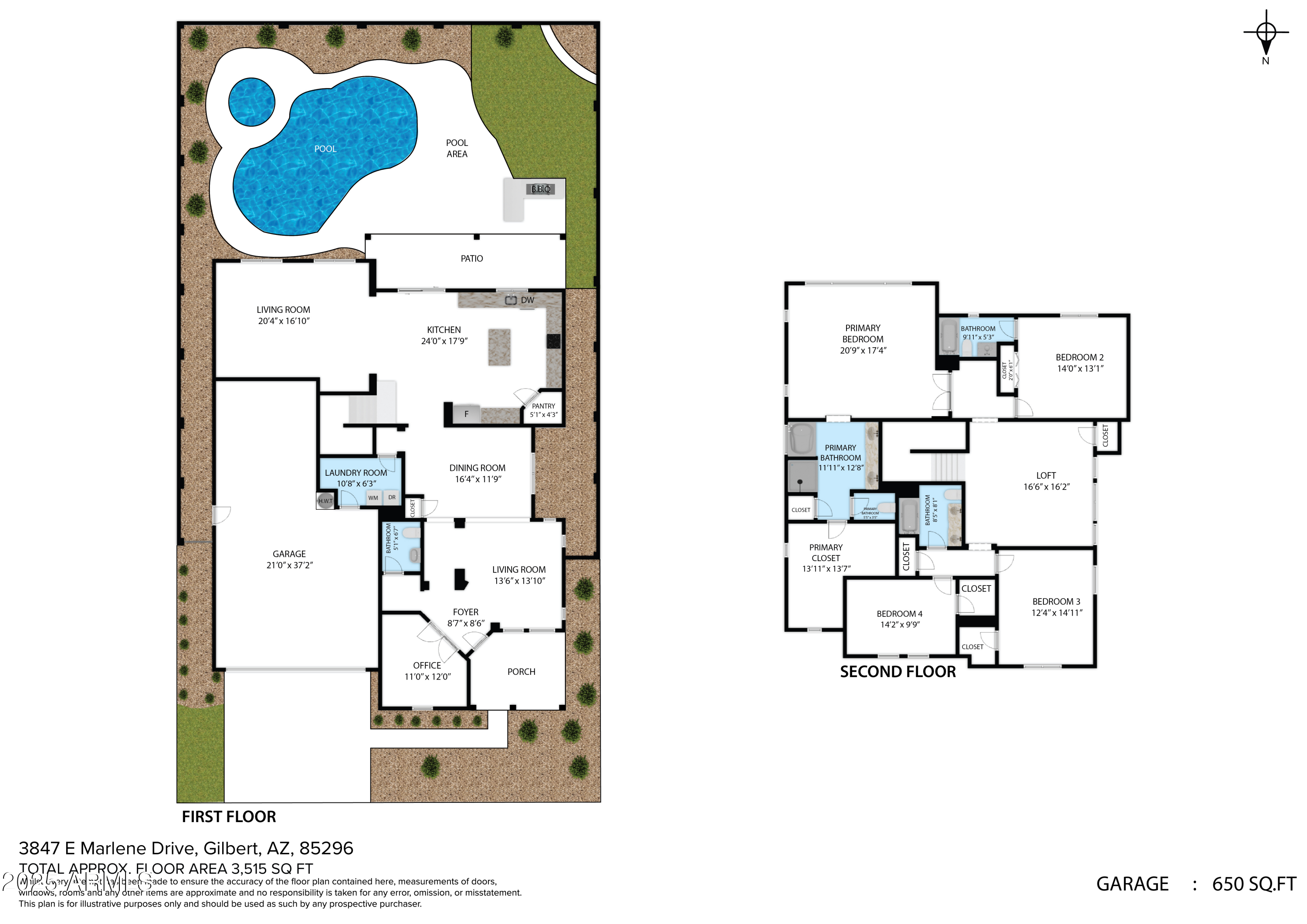 3847 E MARLENE Drive