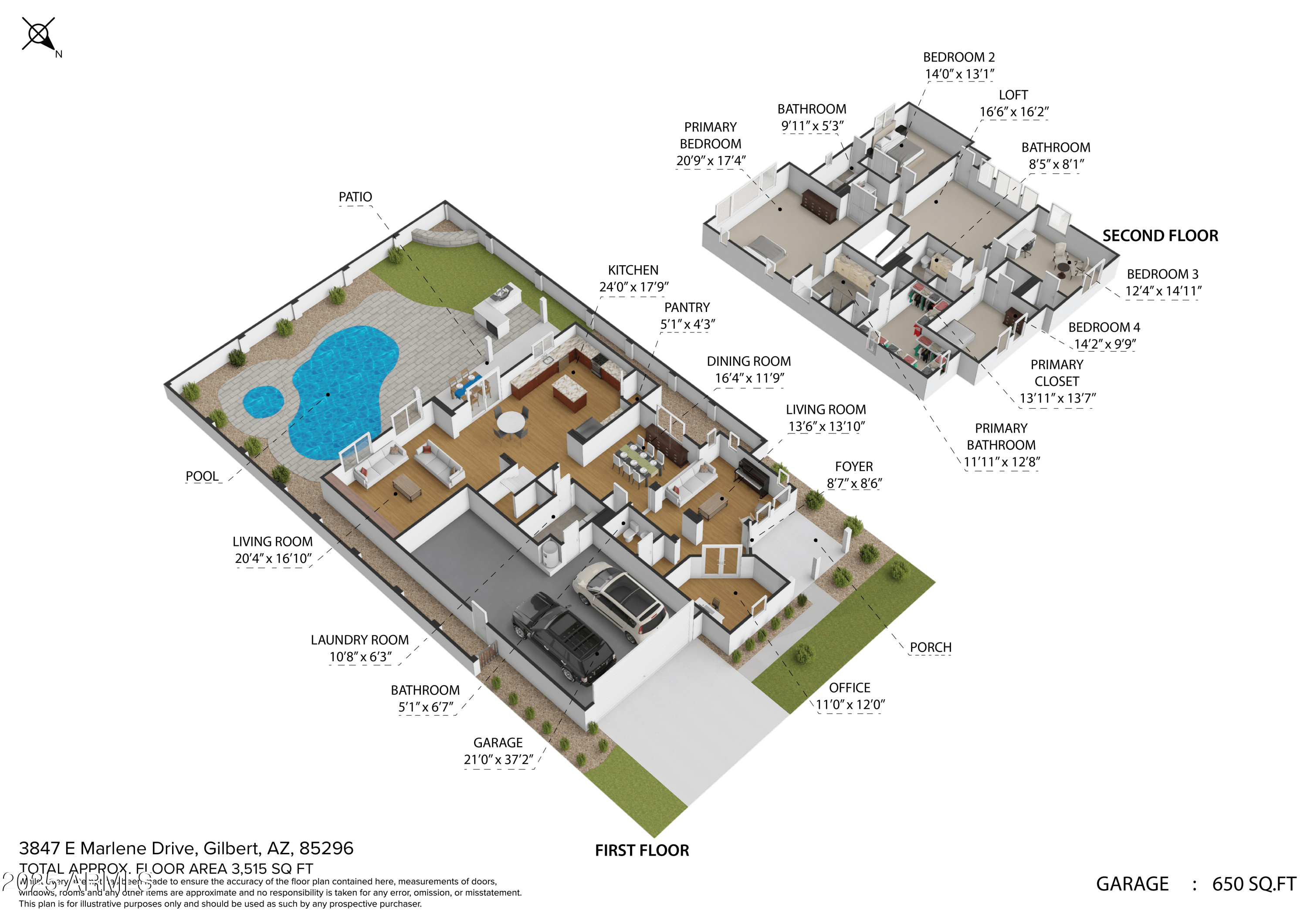 3847 E MARLENE Drive