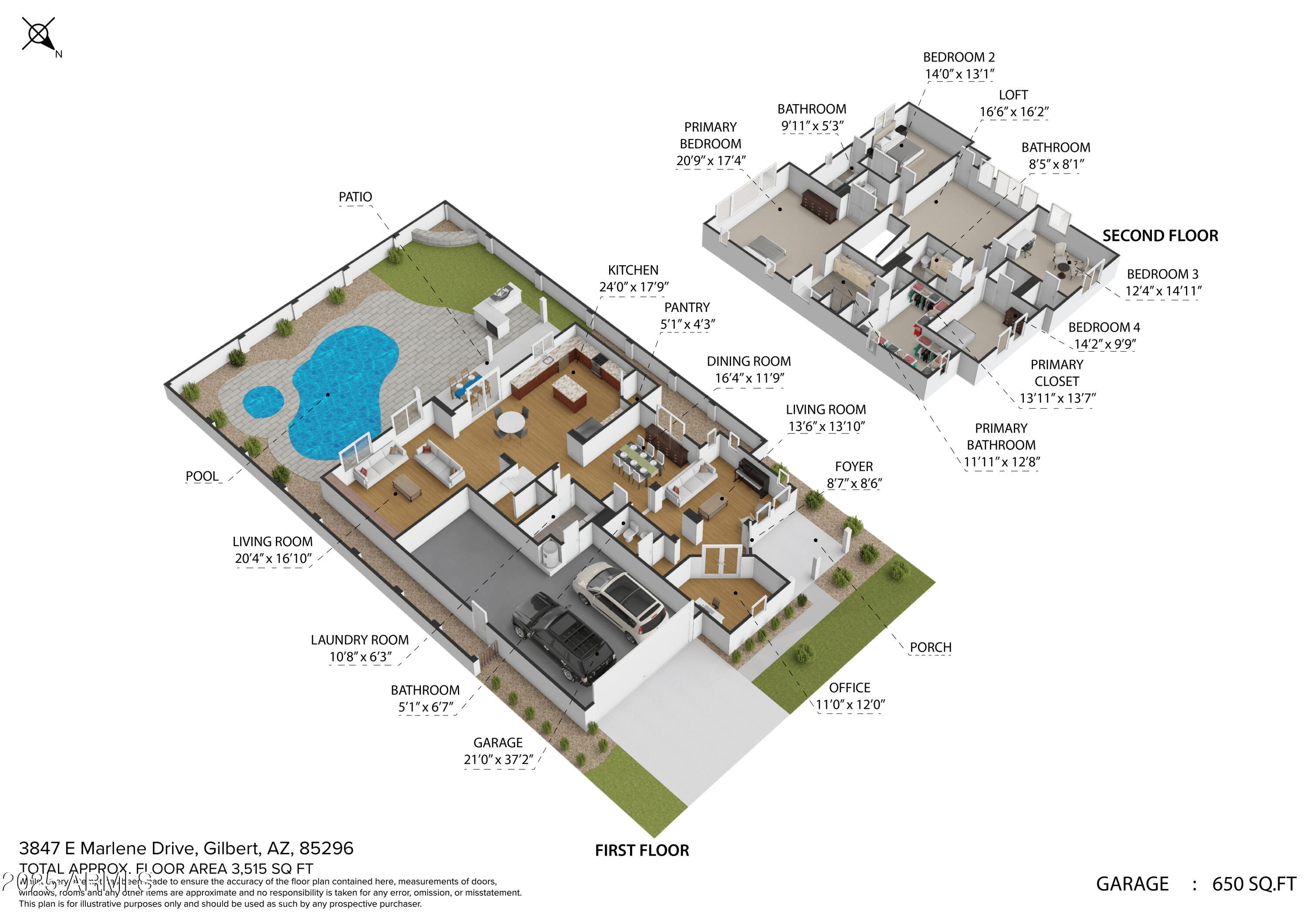 3847 E MARLENE Drive