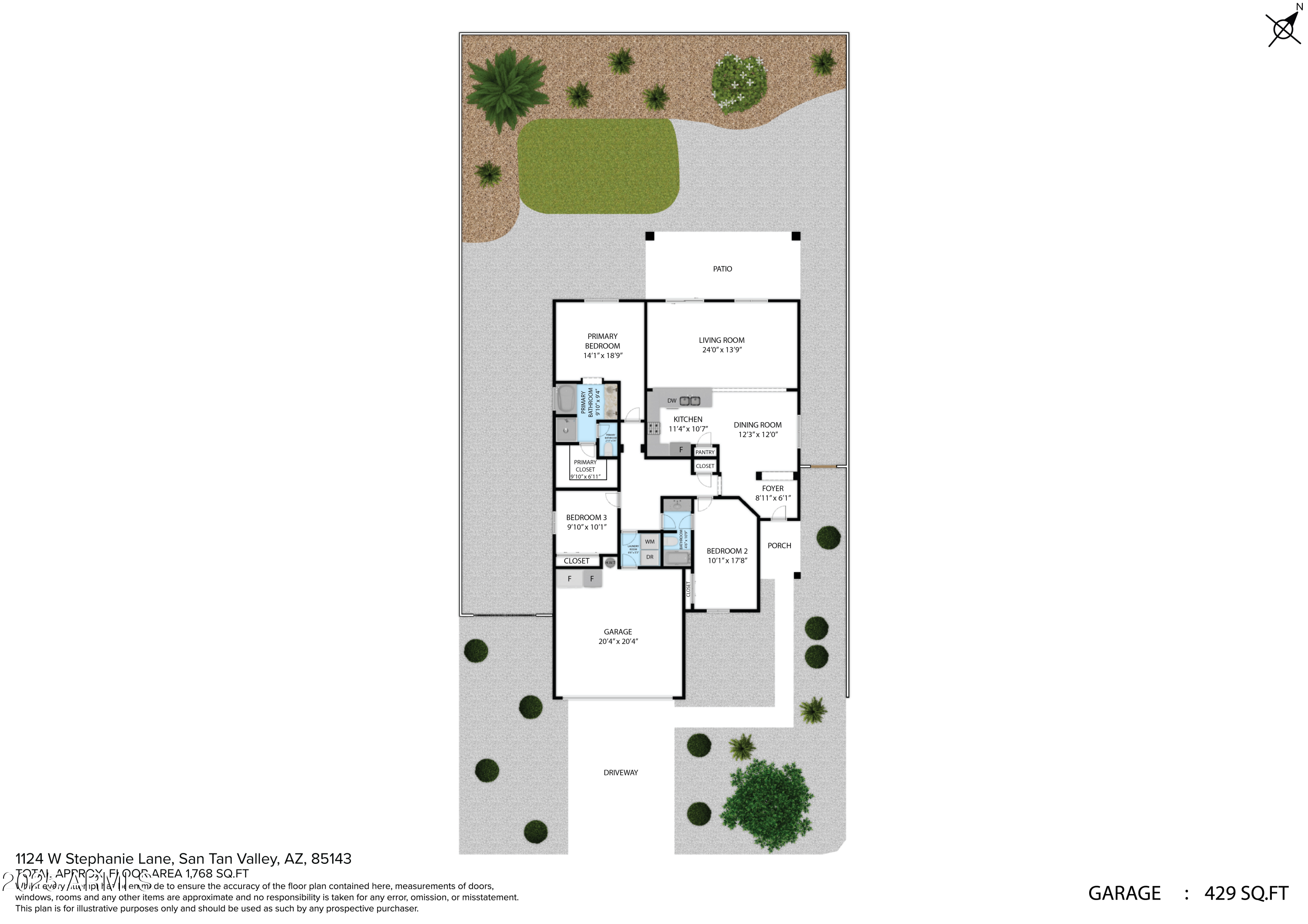 1124 W STEPHANIE Lane, San Tan Valley