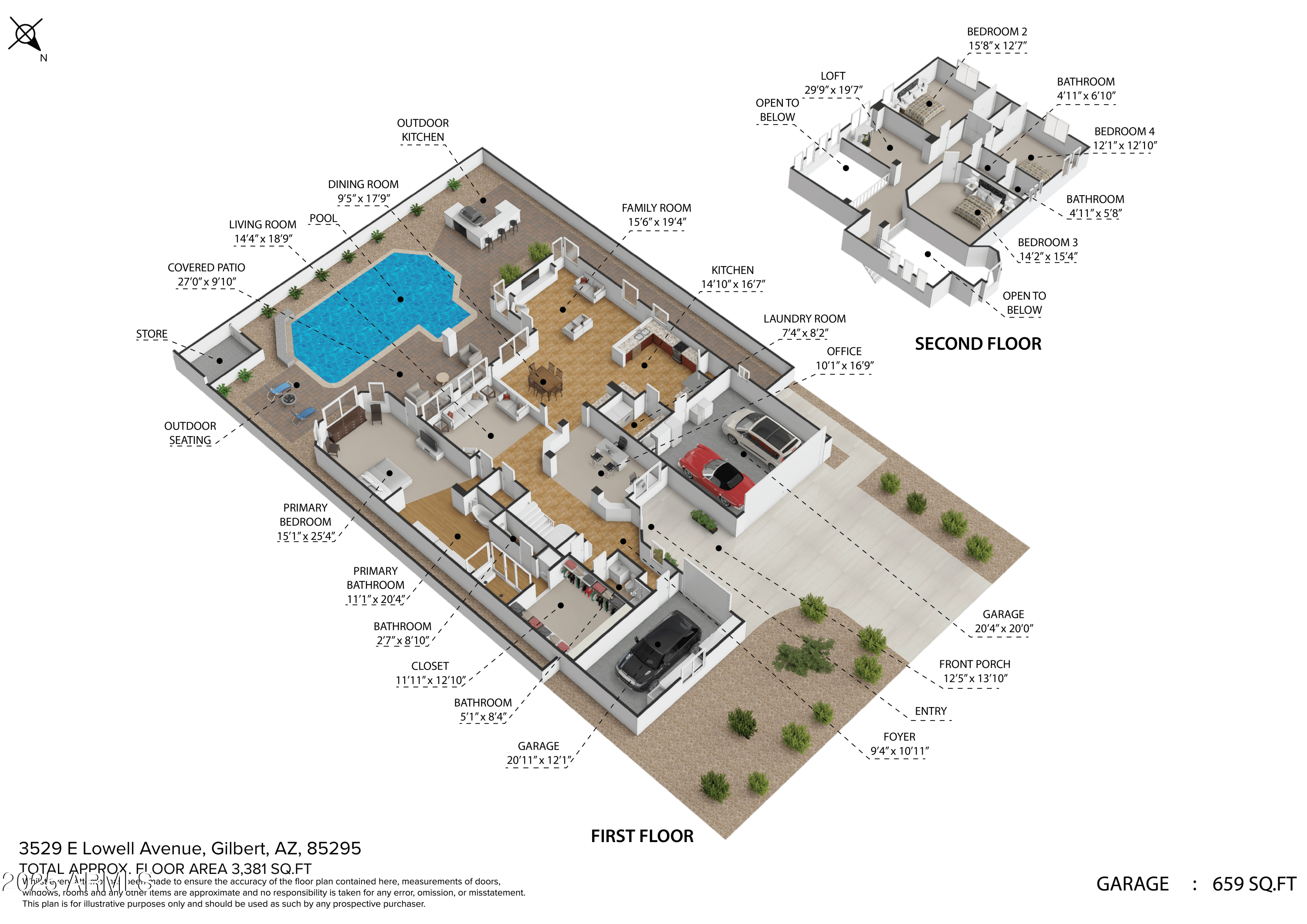 3529 E LOWELL Avenue