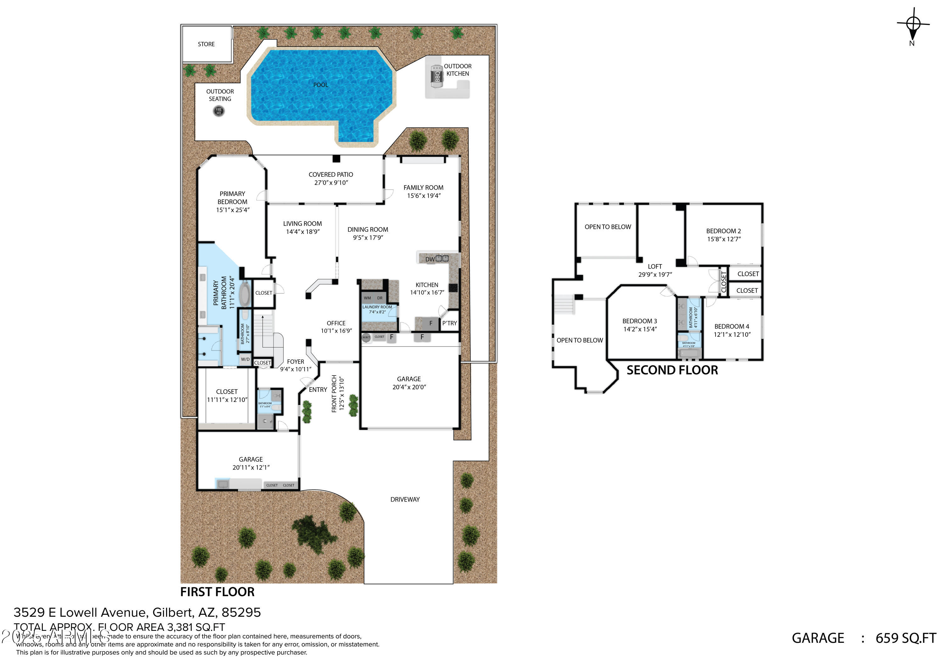 3529 E LOWELL Avenue