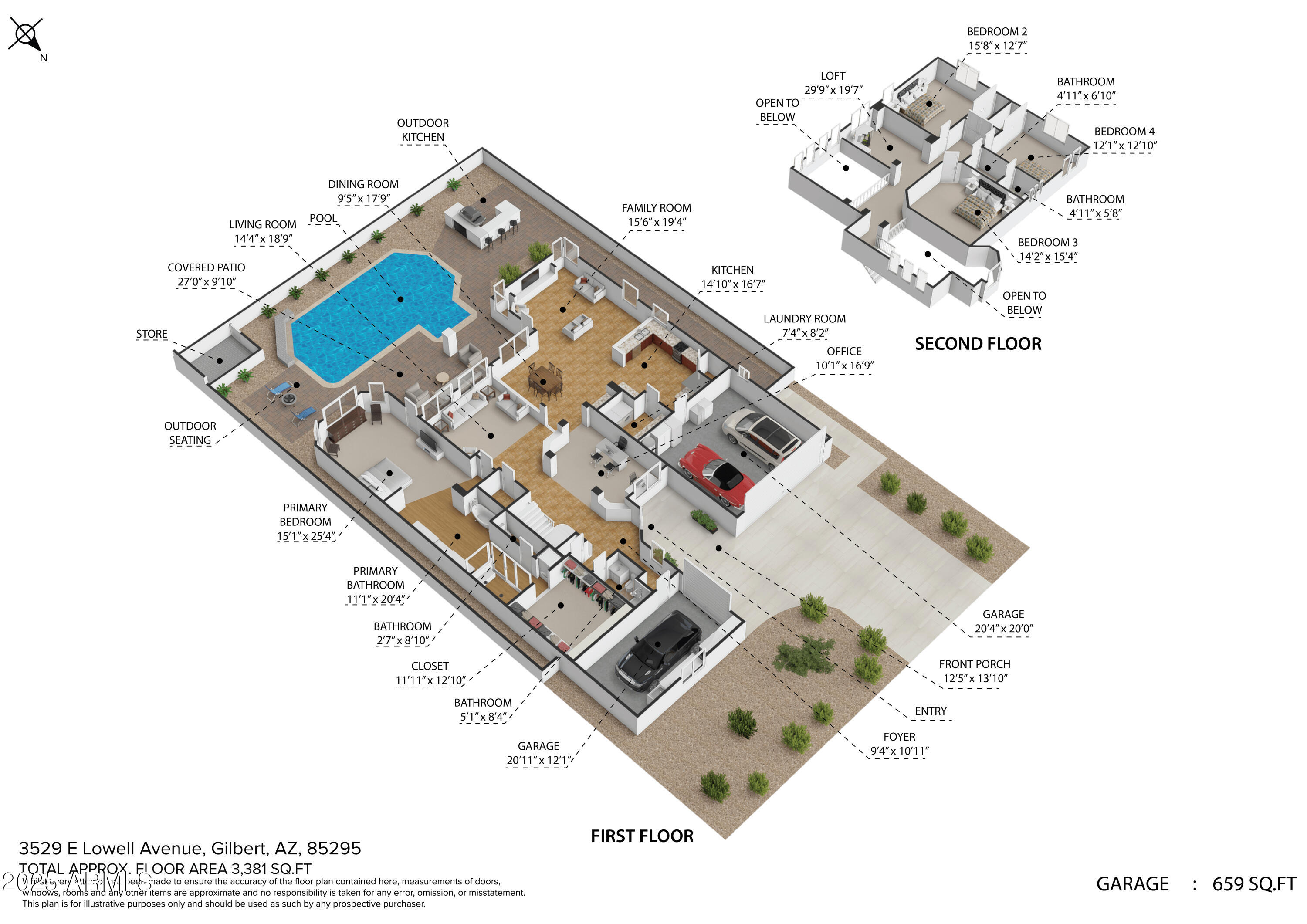 3529 E LOWELL Avenue