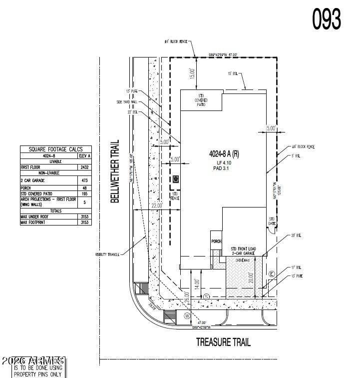 1514 W TREASURE Trail