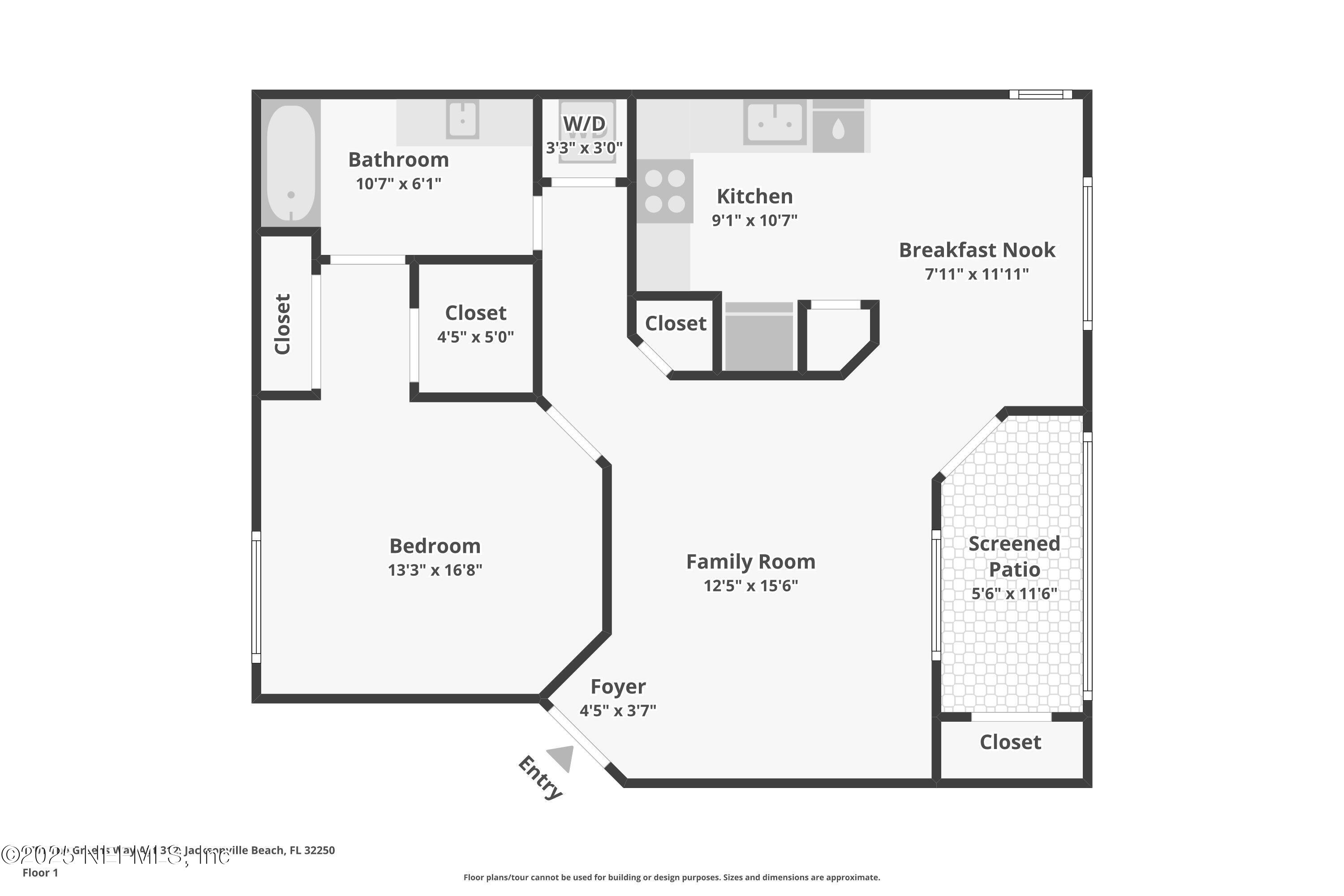 1701 THE GREENS Way, 312