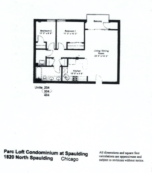 1820 N Spaulding Avenue Unit: 304