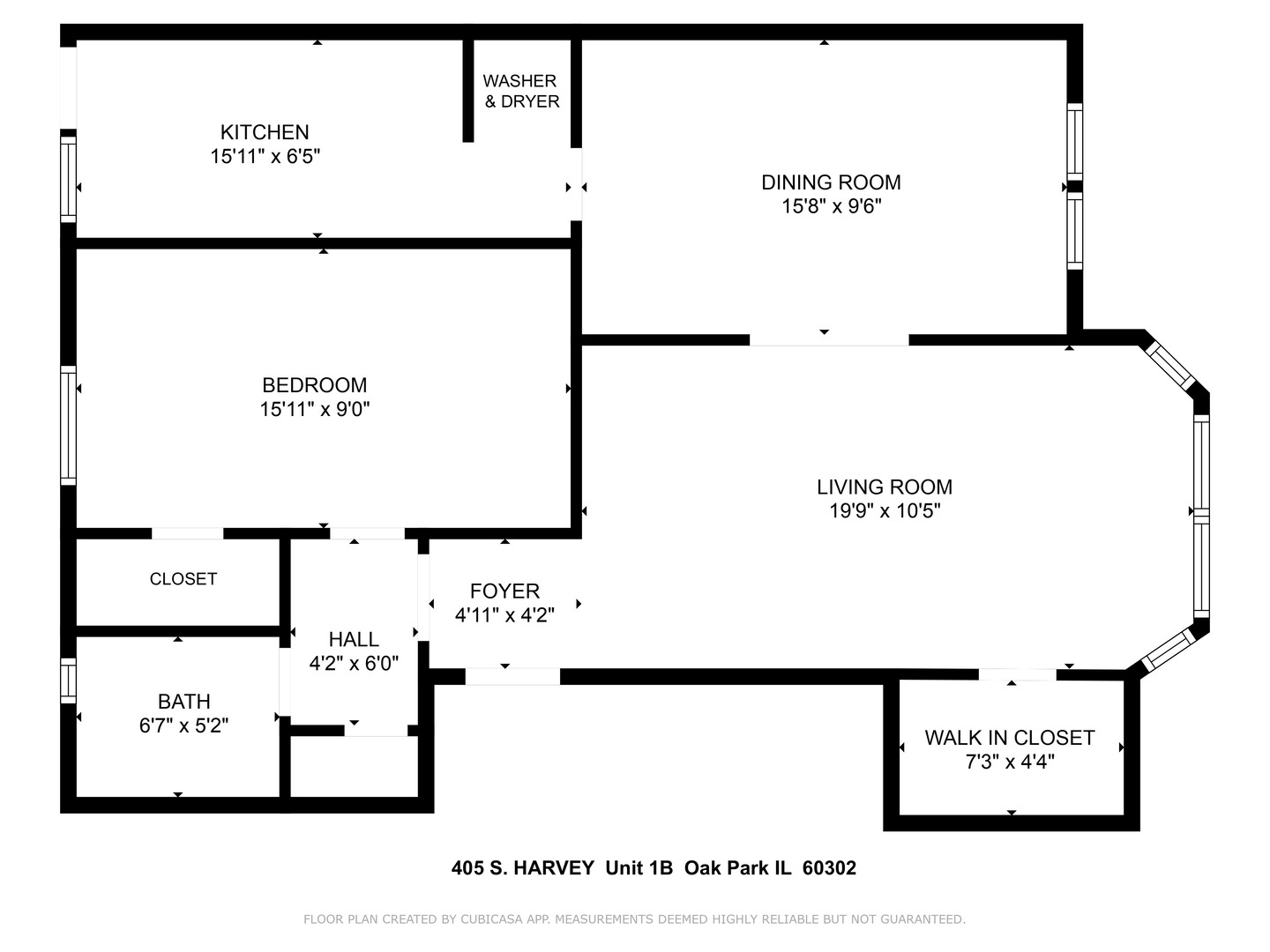 405 S Harvey Avenue Unit: 1B