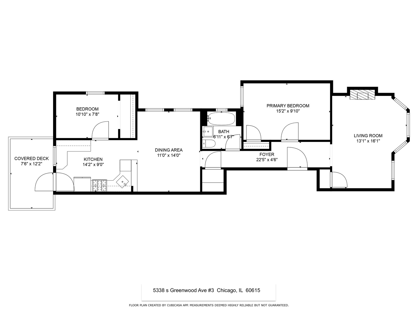 5338 S Greenwood Avenue Unit: 3
