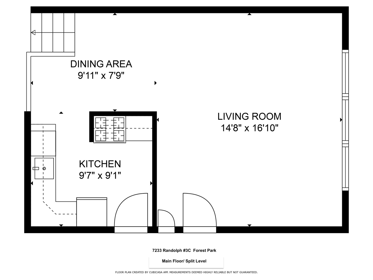 7233 Randolph Street Unit: 3C