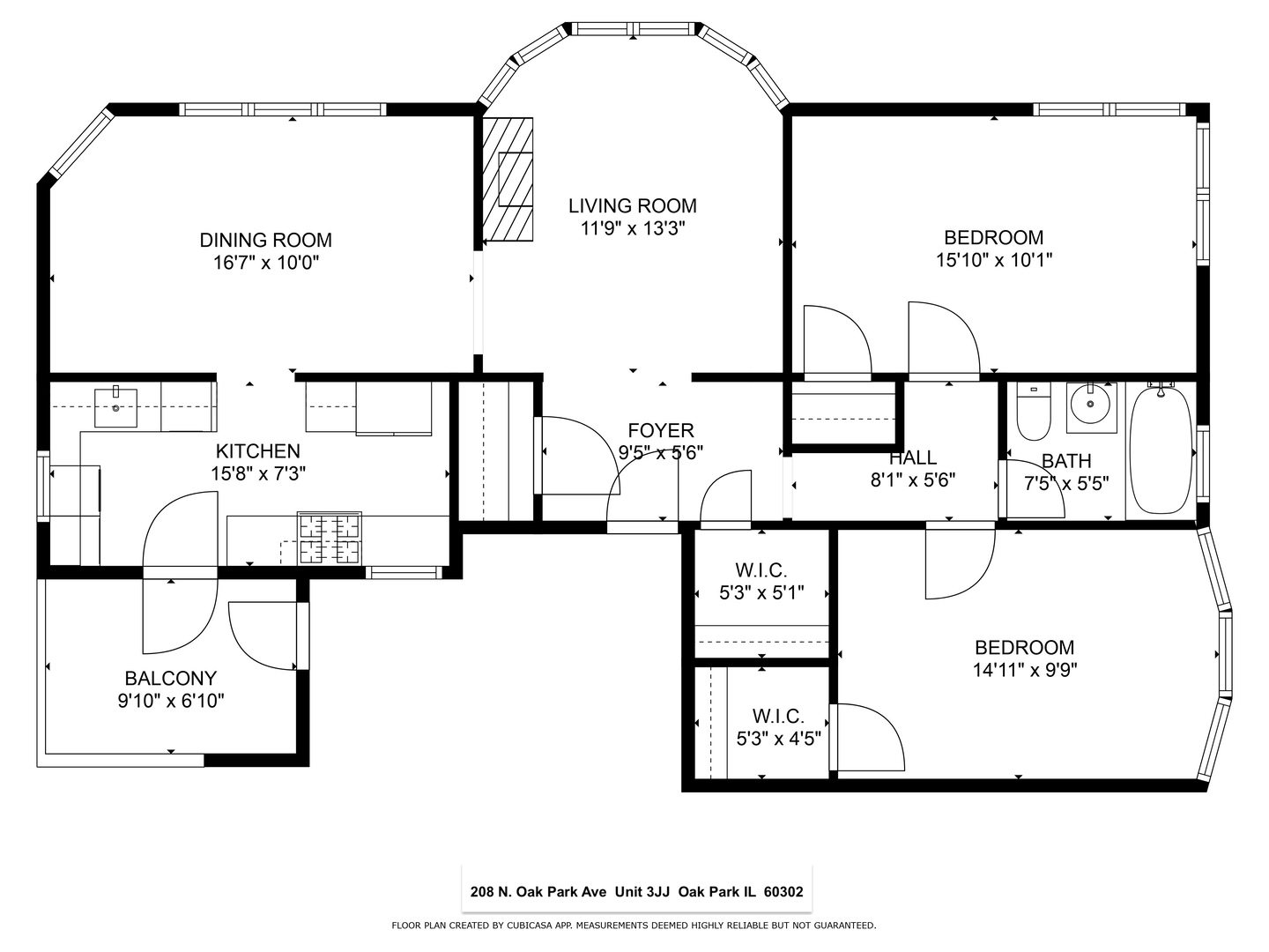 208 N Oak Park Avenue Unit: 3JJ
