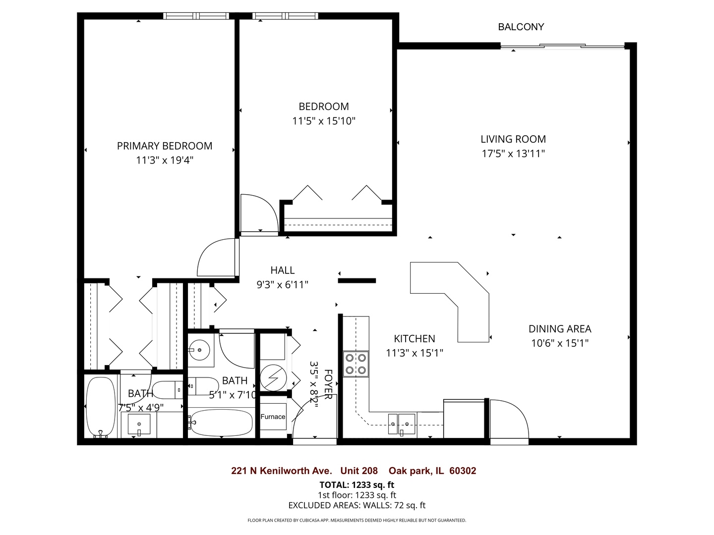 221 N Kenilworth Avenue Unit: 208