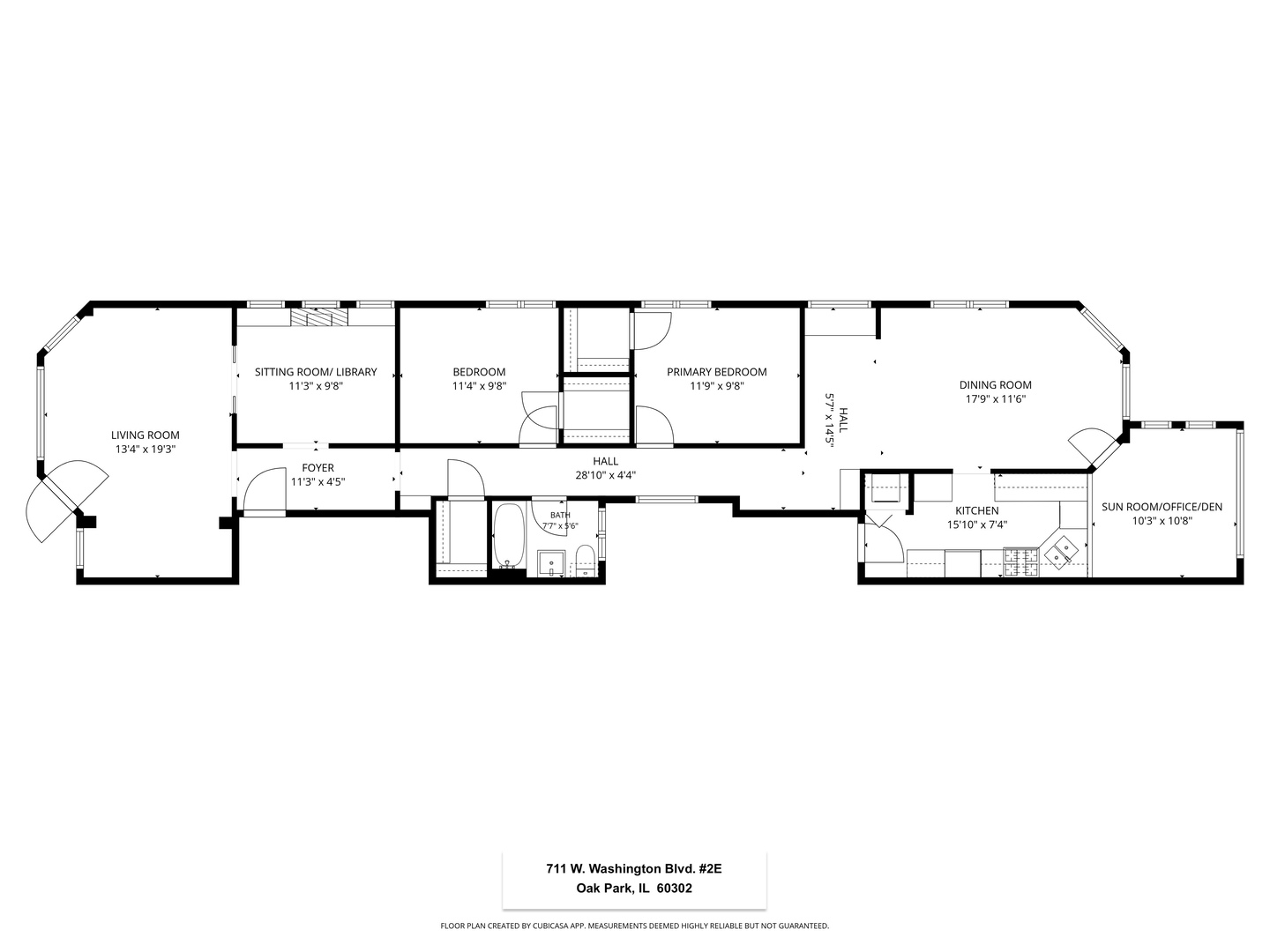 711 Washington Boulevard Unit: 2E