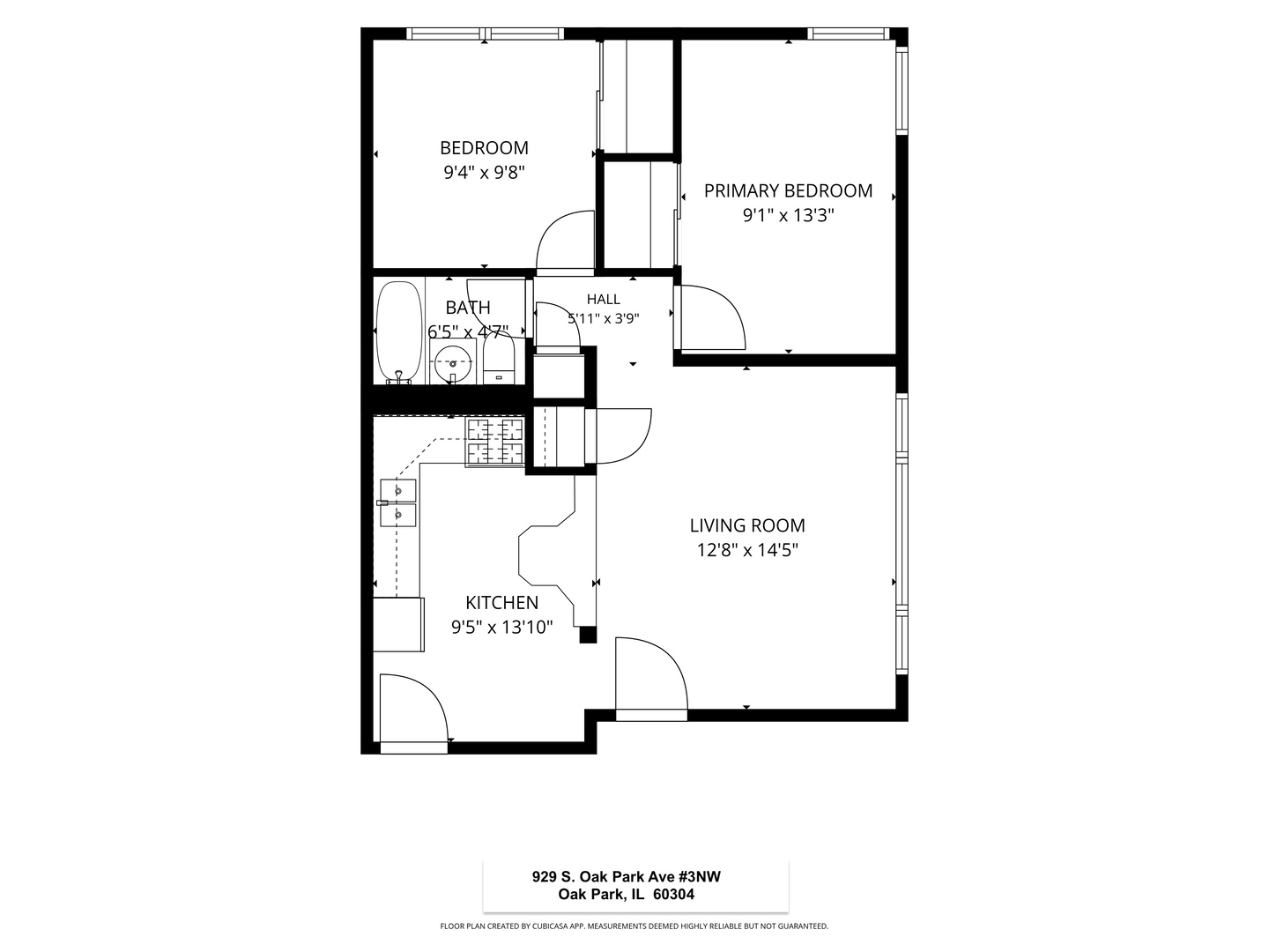 929 S Oak Park Avenue Unit: 3NW