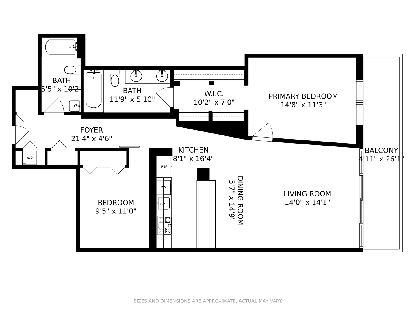 212 E CULLERTON Street Unit: 1001