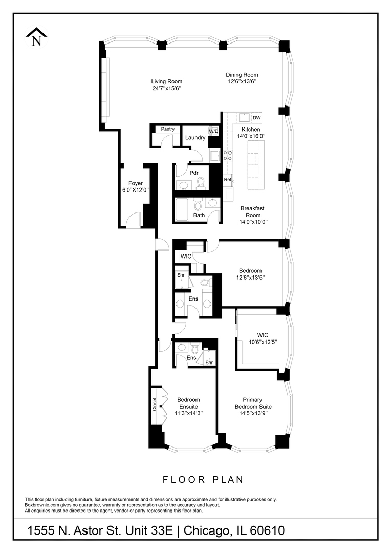 1555 N ASTOR Street Unit: 33E
