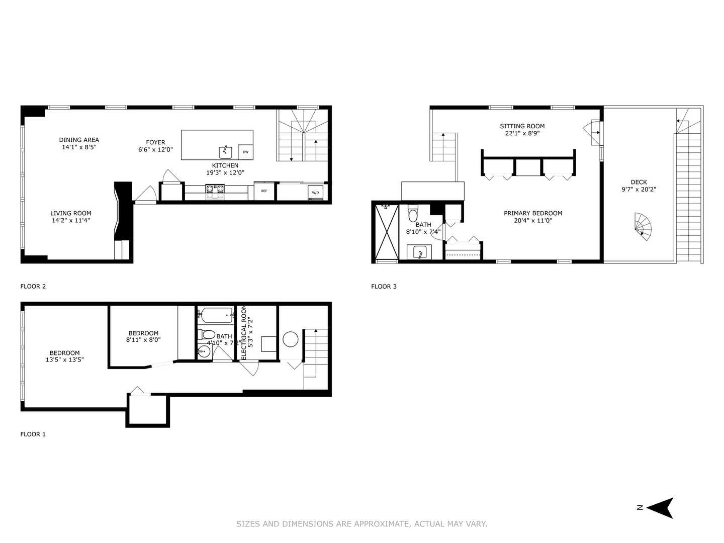 2011 W Wabansia Avenue Unit: 1