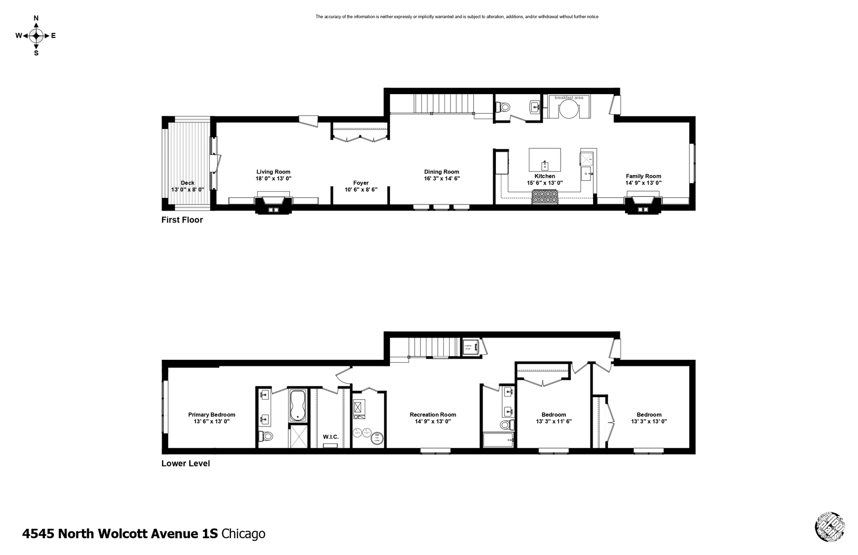 4545 N Wolcott Avenue Unit: 1S