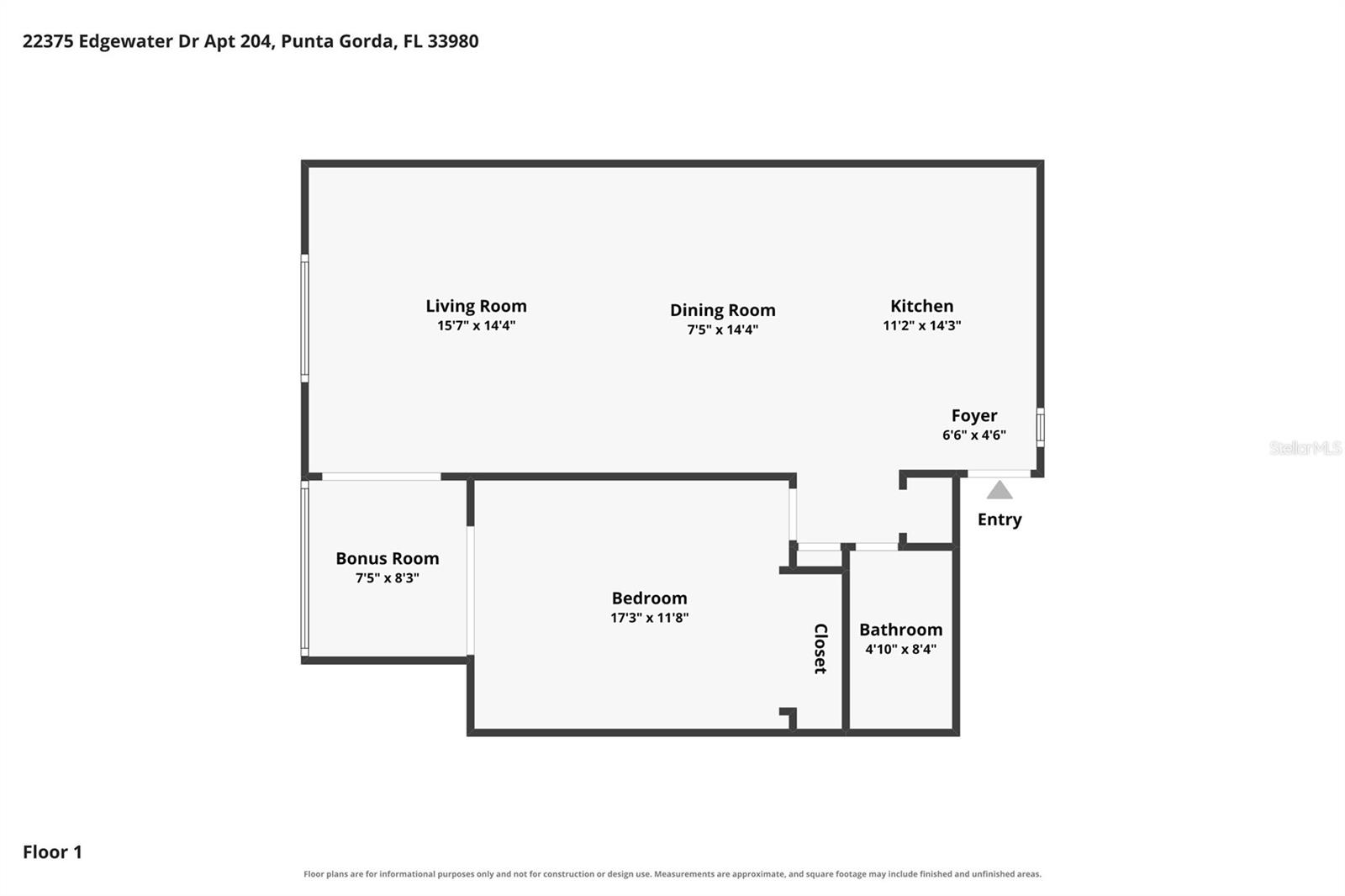 22375 EDGEWATER DR #204