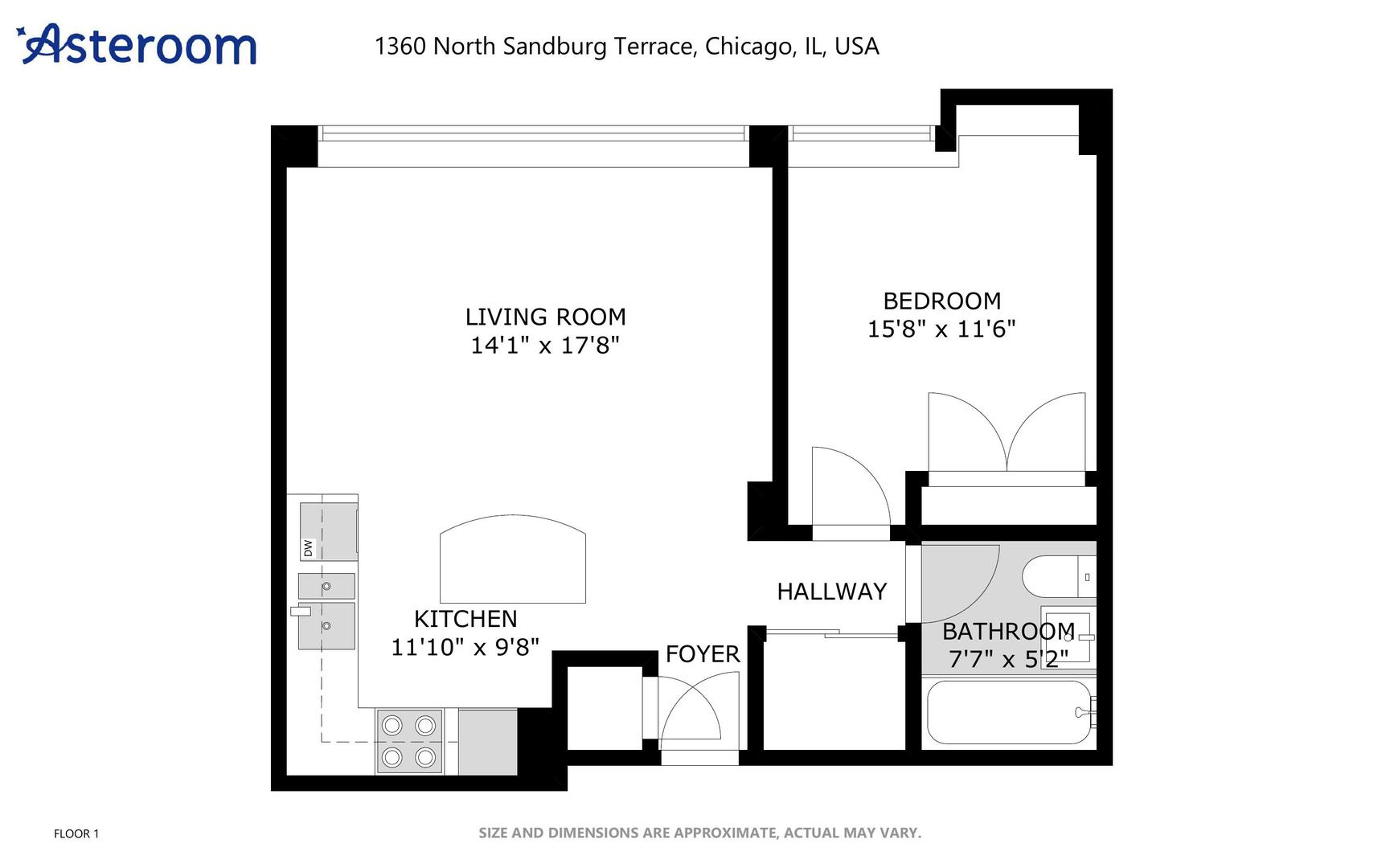 1360 N Sandburg Terrace Unit: 2103