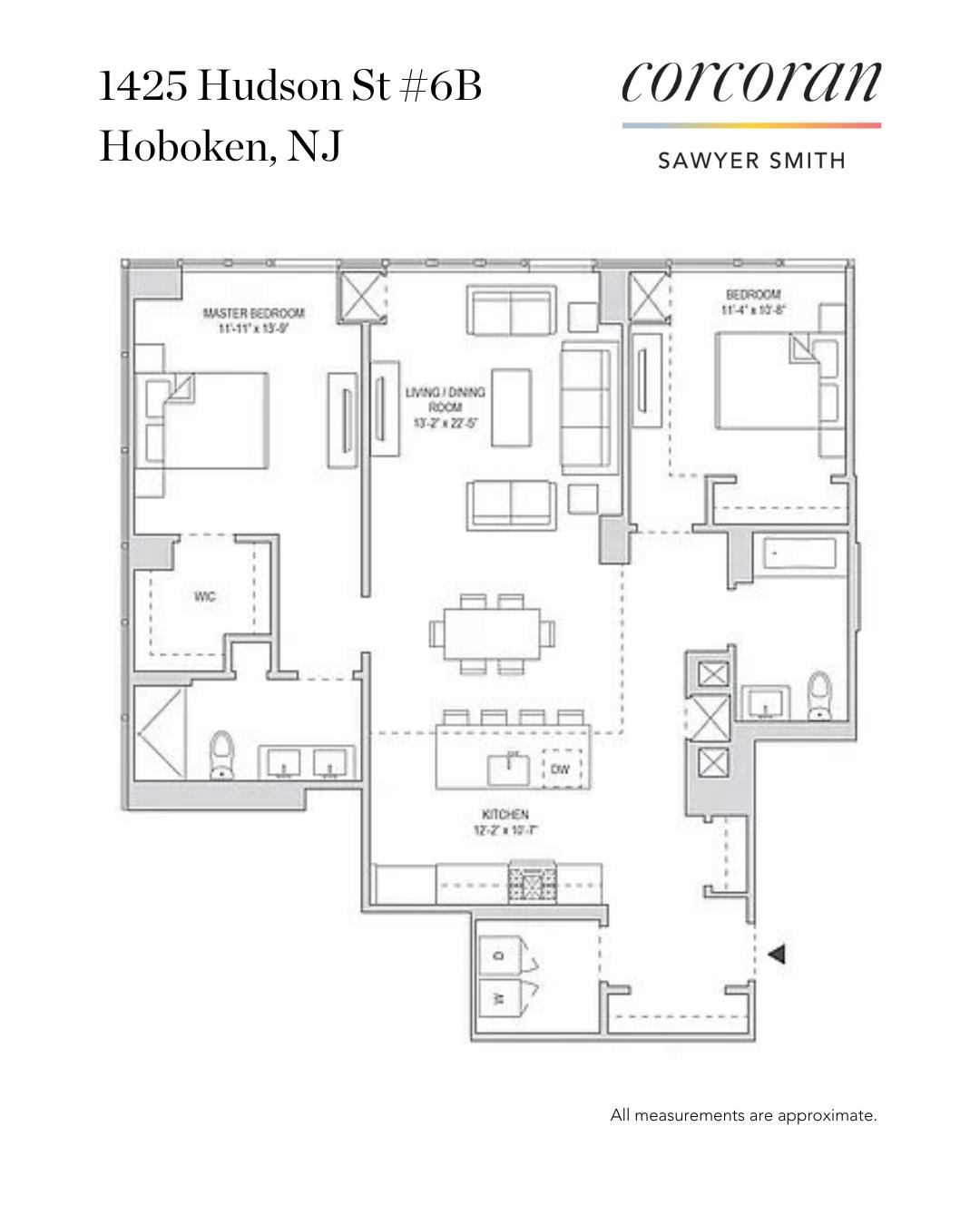 1425 HUDSON ST Unit: 6B