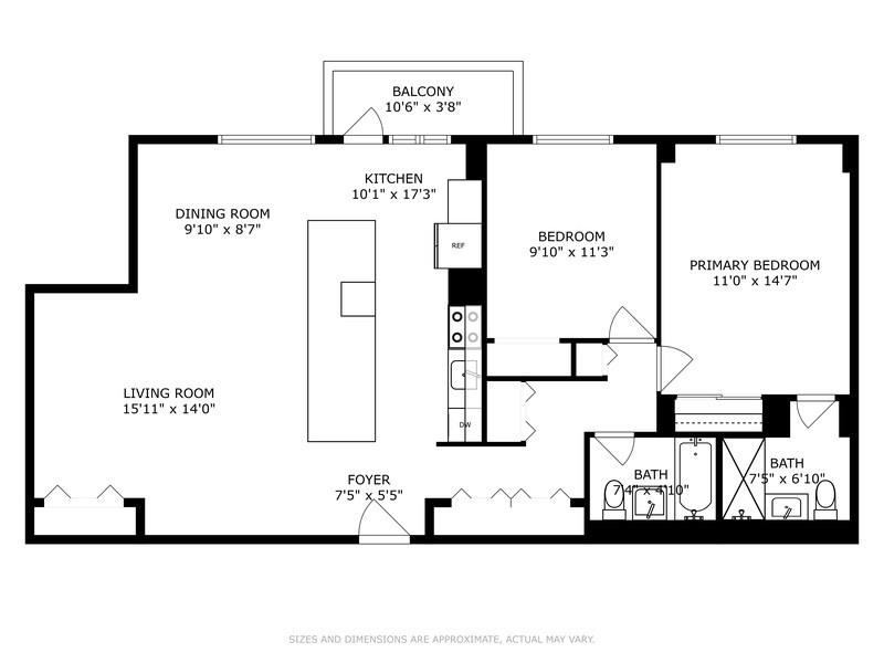 100 MANHATTAN AVE Unit: 1912