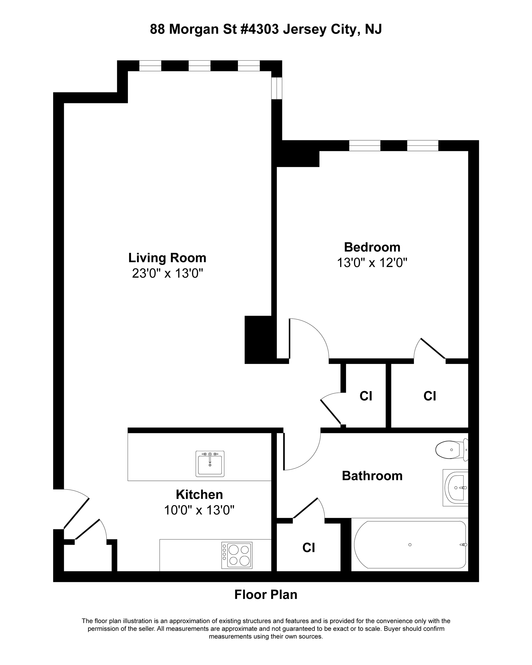 88 MORGAN ST Unit: 4303