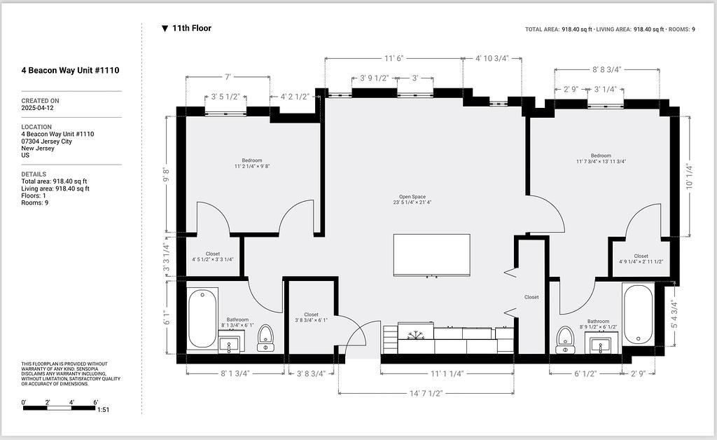4 BEACON WAY Unit: 1110