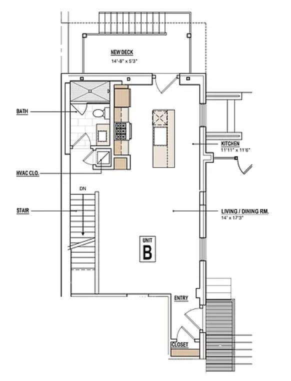 712 HUDSON ST Unit: 1
