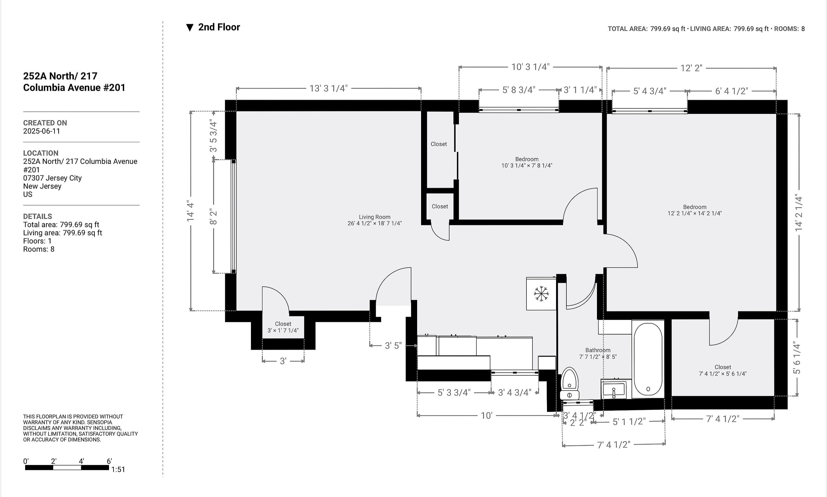 252A NORTH ST Unit: #201