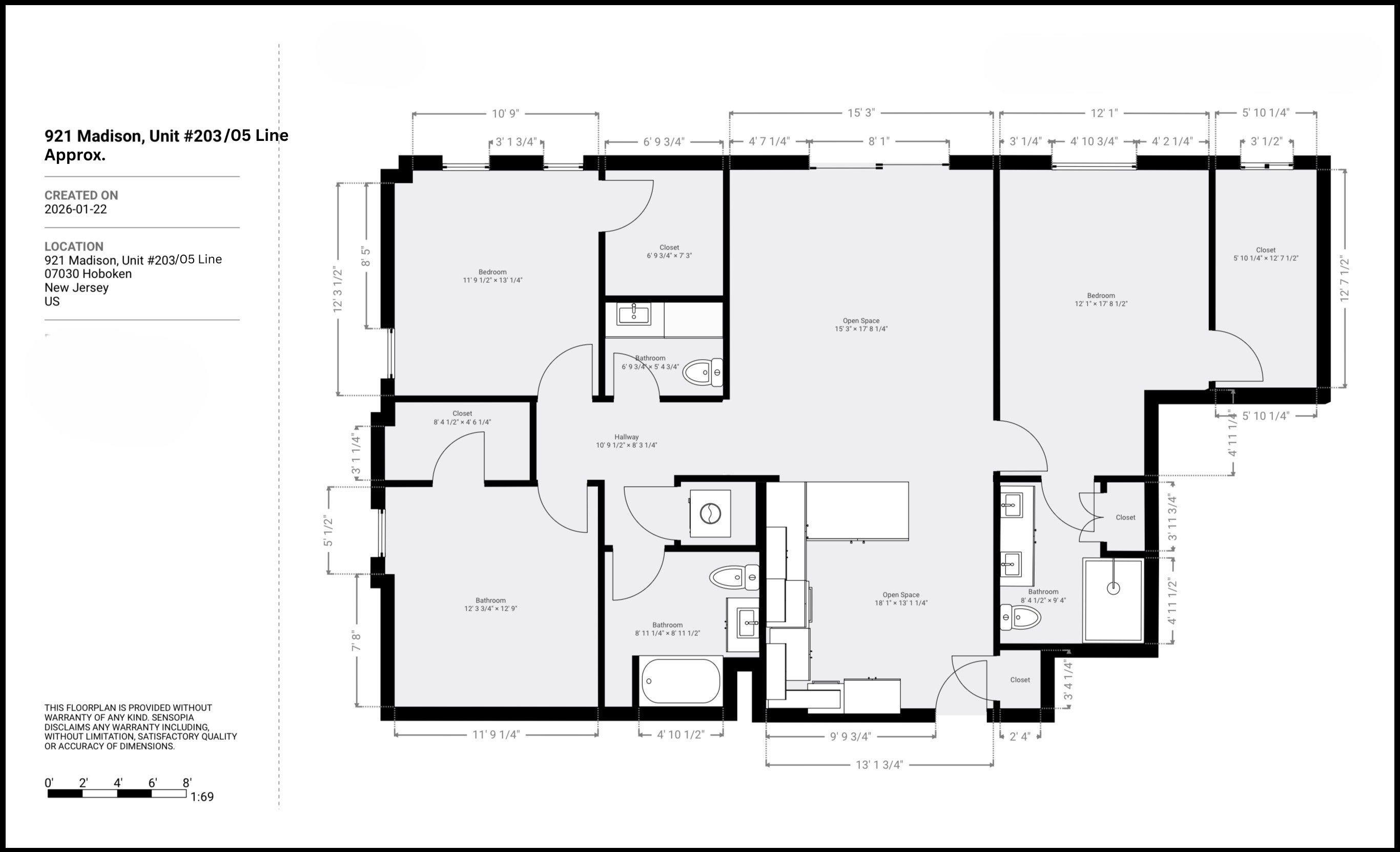 921 MADISON ST Unit: 605