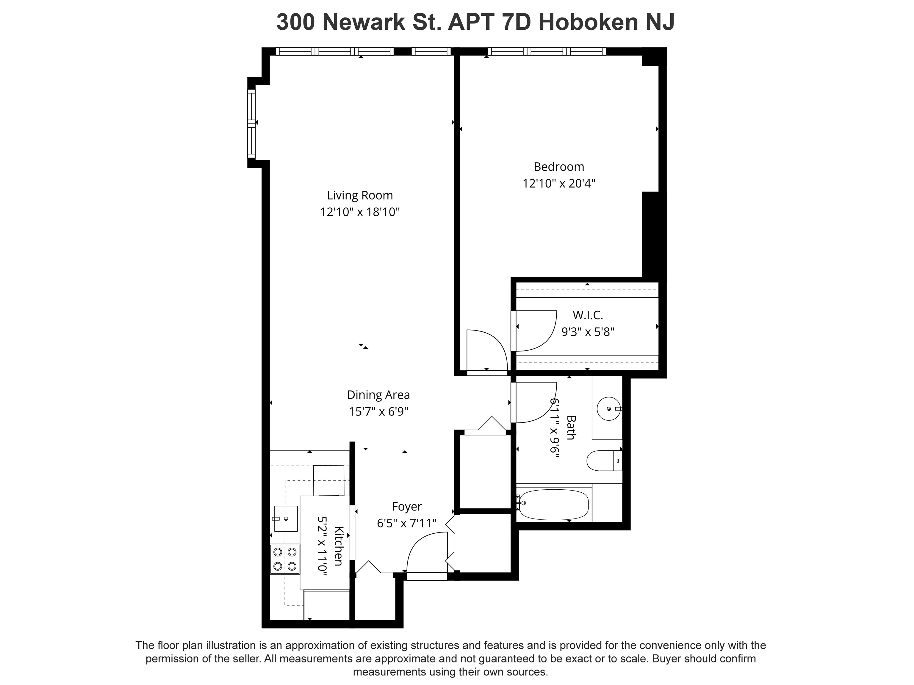 300 NEWARK ST Unit: 7D