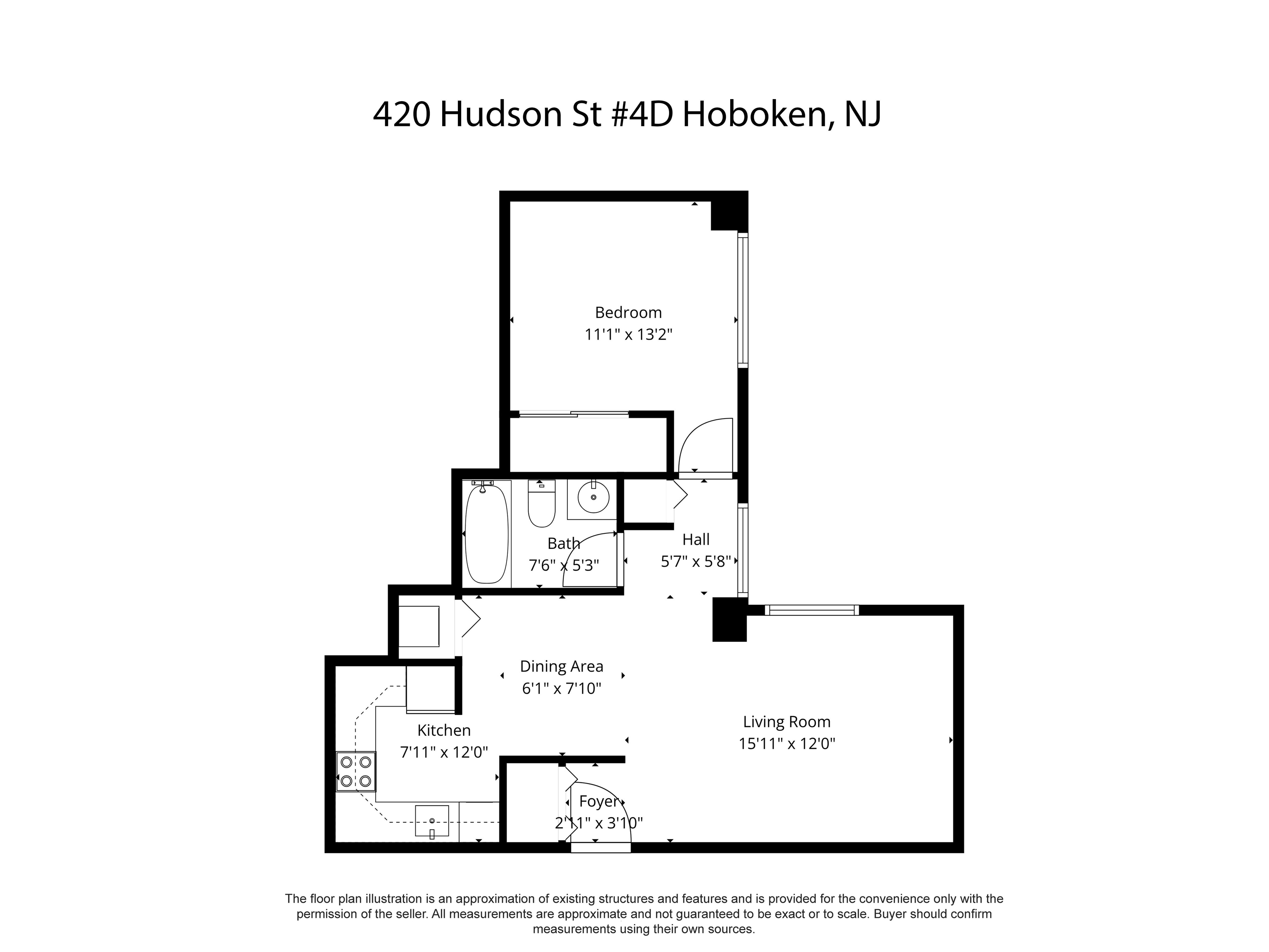 420 JEFFERSON ST Unit: 4D