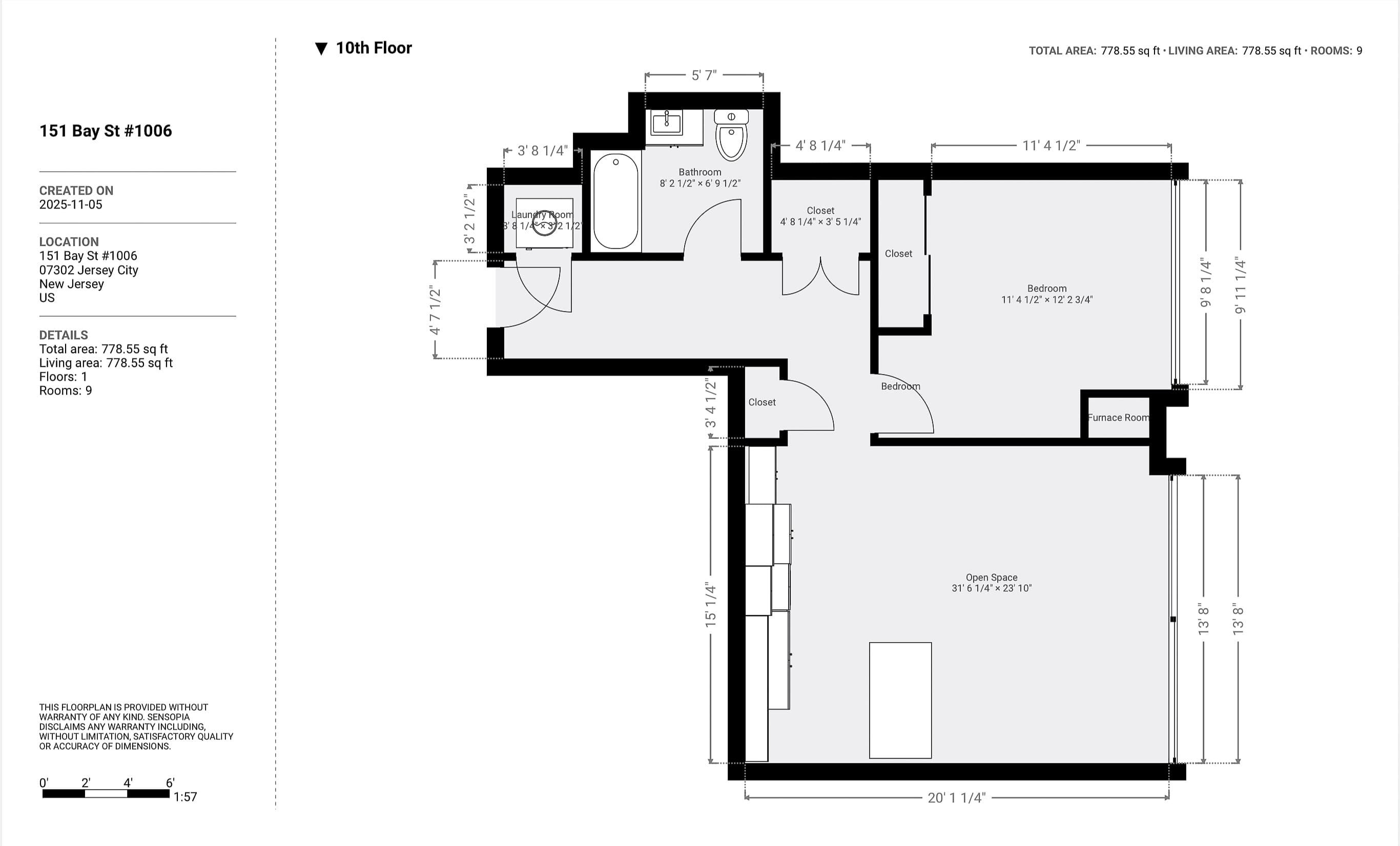 151 BAY ST Unit: 1006