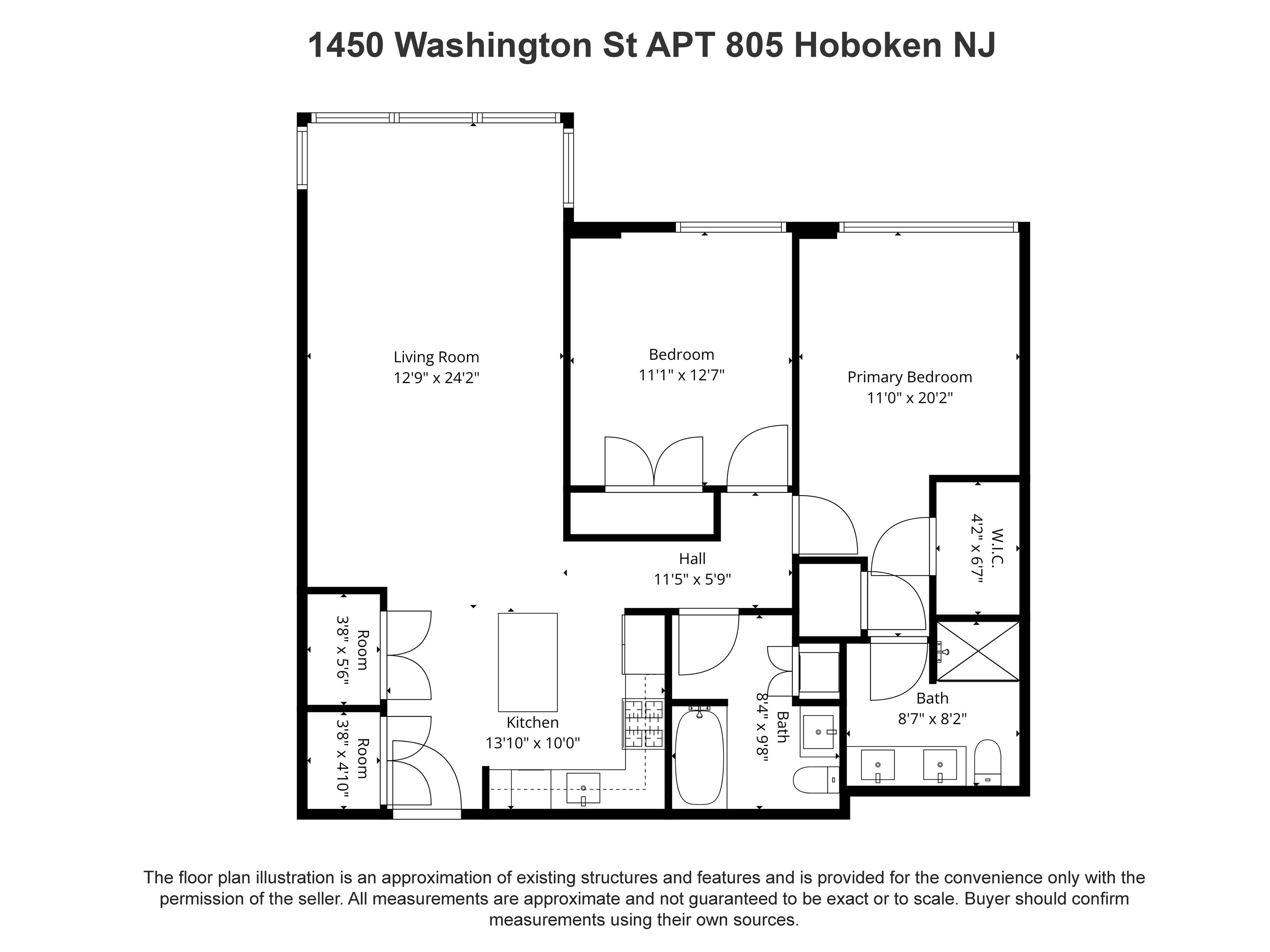 1450 WASHINGTON ST Unit: 805