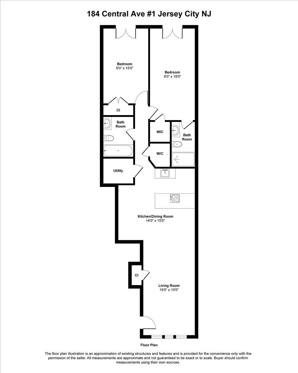 184 CENTRAL AVE Unit: 1A