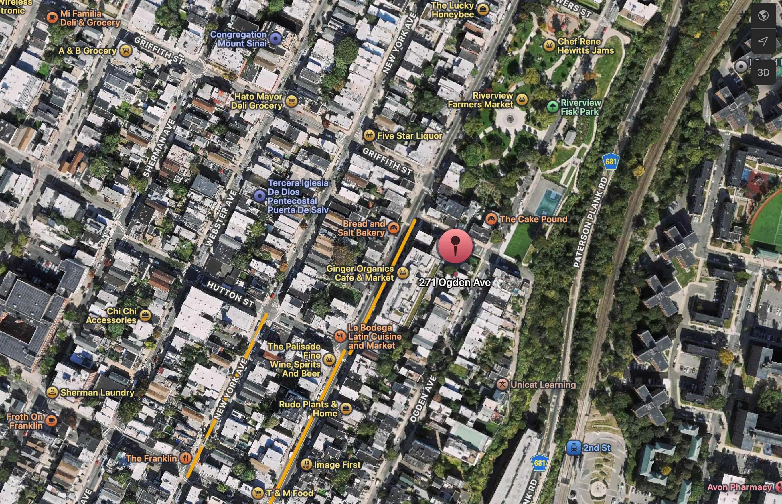 271 OGDEN AVE Unit: 2 (parlor level)