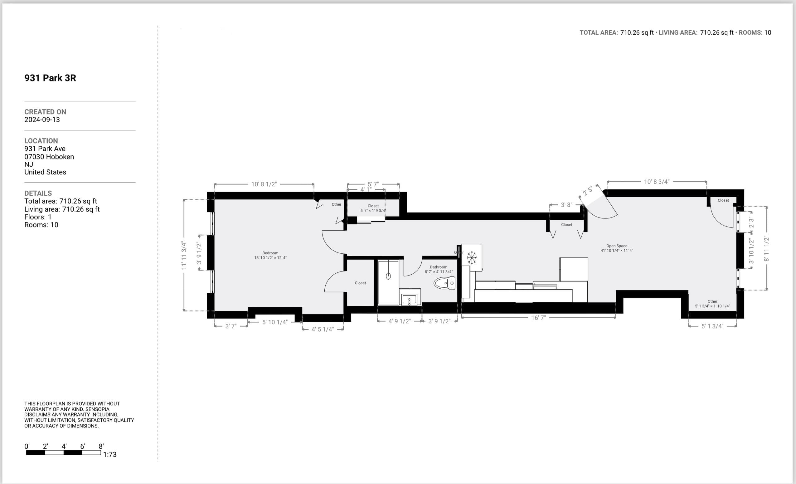 931 PARK AVE Unit: 3R