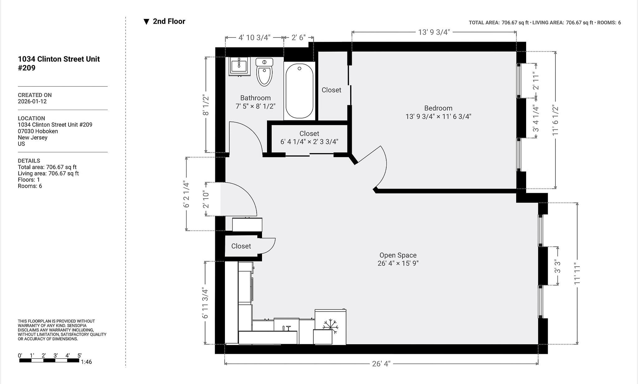 1034 CLINTON ST Unit: 209