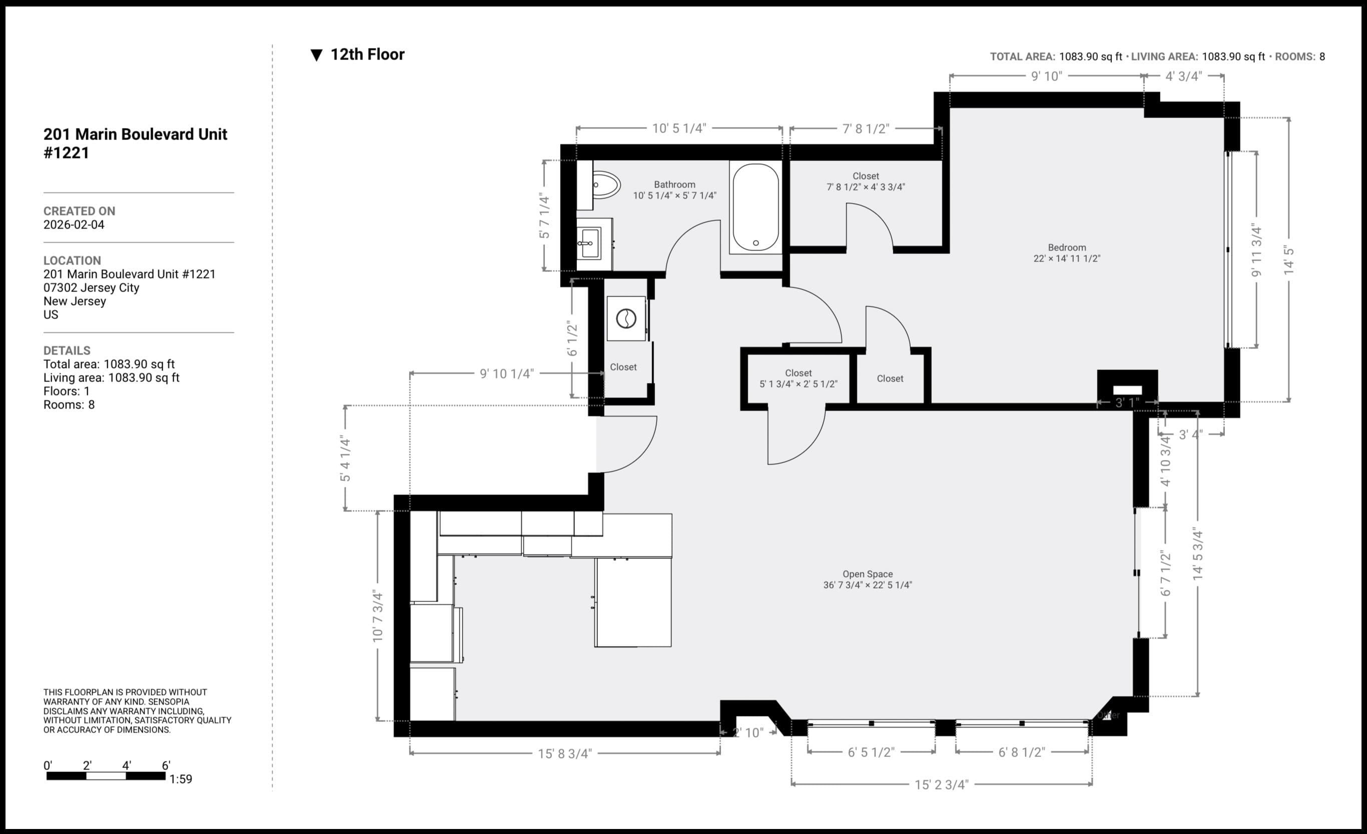 201 LUIS M MARIN BLVD Unit: 1221