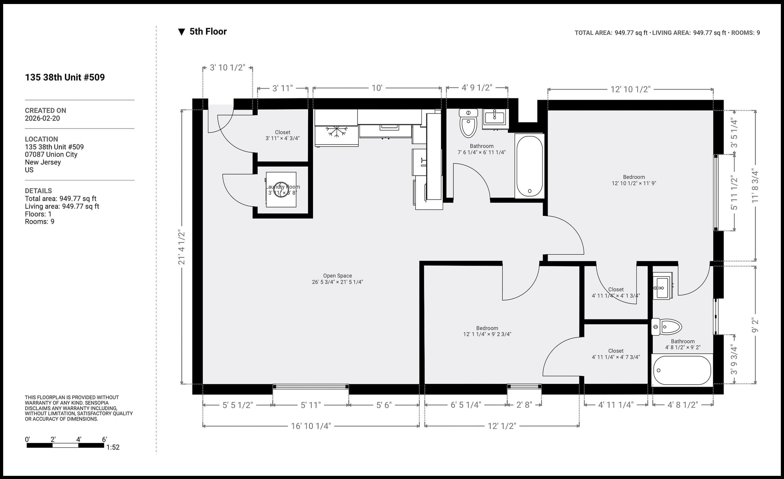135 38TH ST Unit: 509