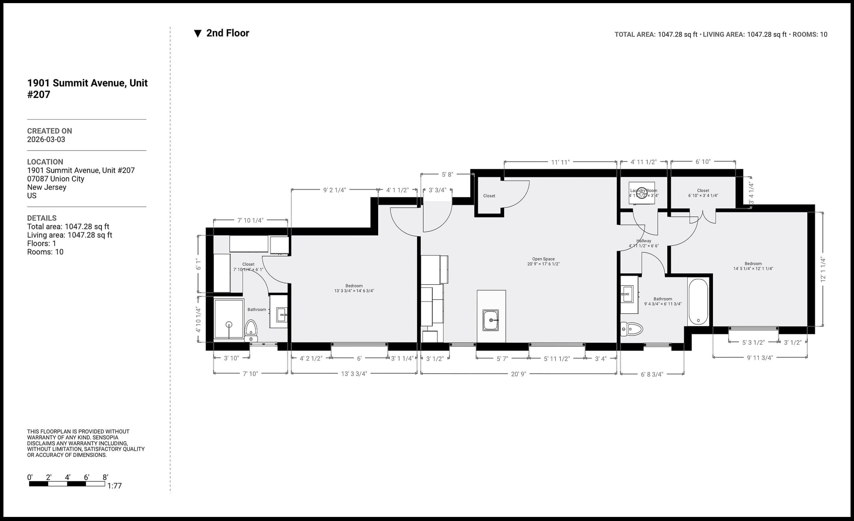 1901 SUMMIT AVE Unit: 207
